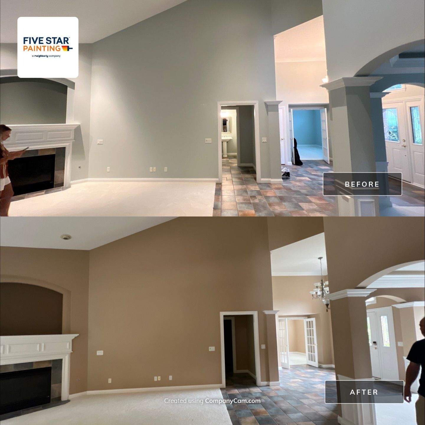 Big projects in Kettering - Interior by Five Star Painting of Batavia