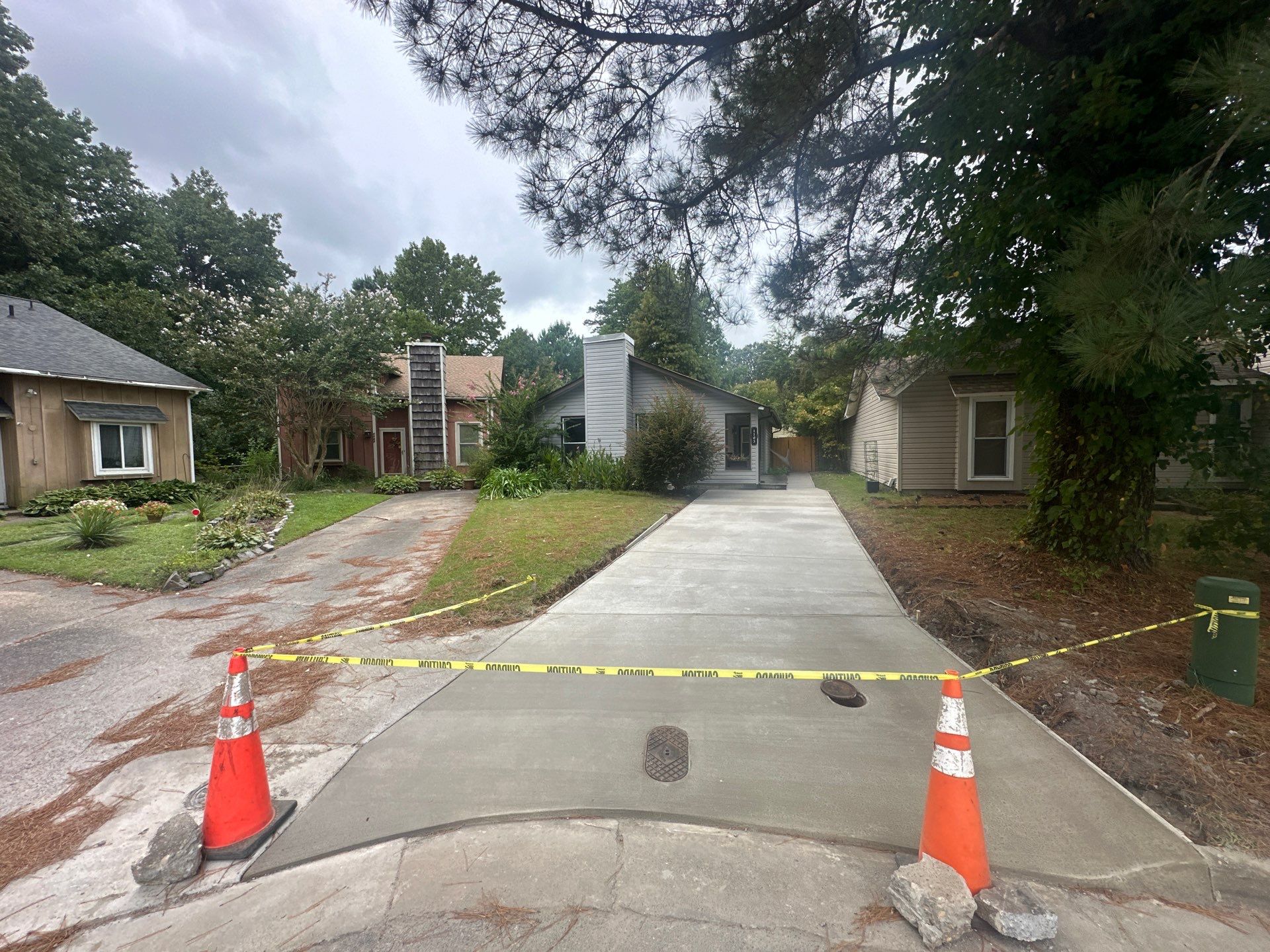 Project in Virginia Beach by Sam The Concrete Man Virginia Beach