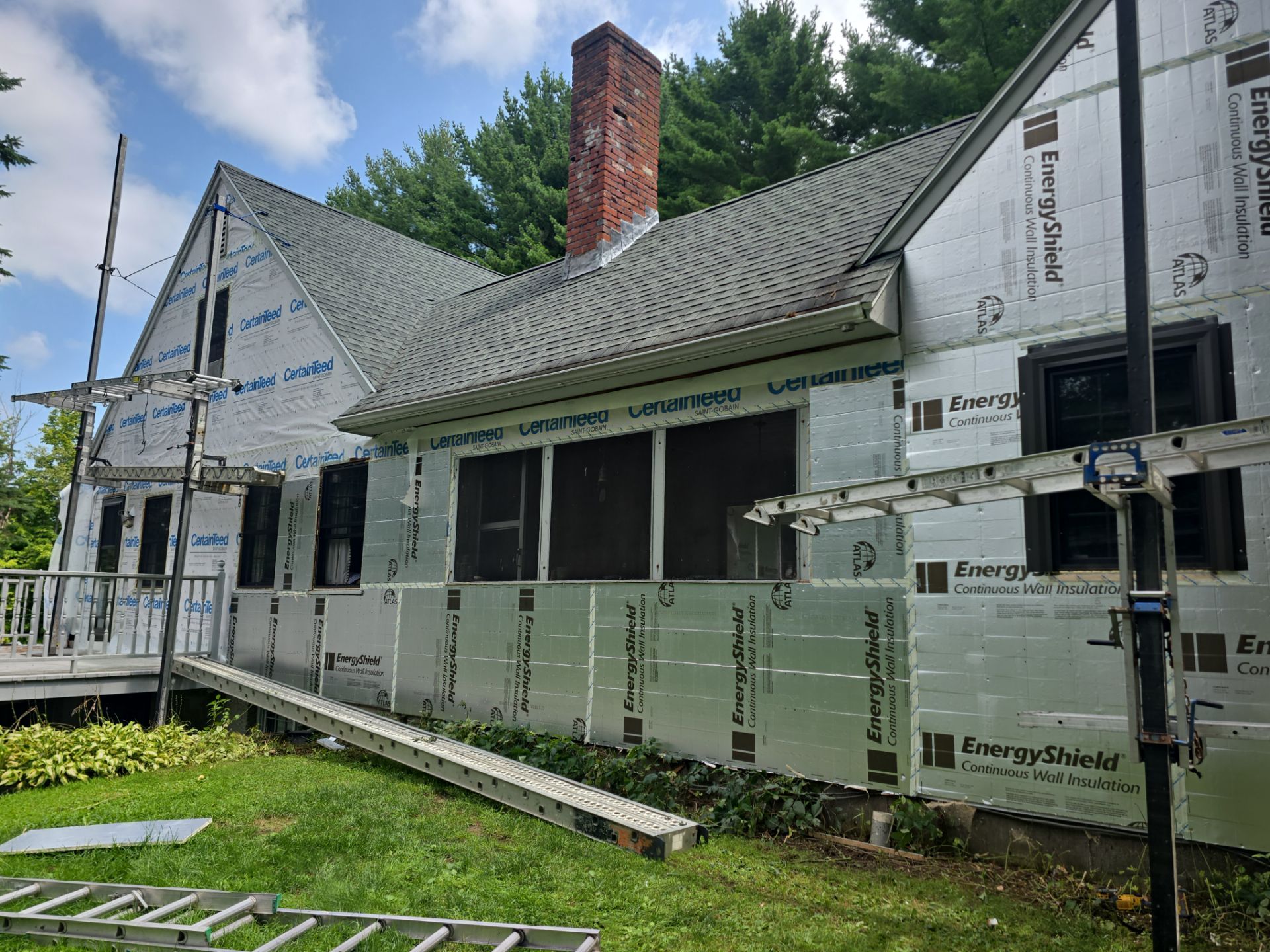 Siding Renewal With Cert. Monogram D/4 x 16'8'' Clapboard, Natural Clay by DiGiorgi Roofing and Siding Inc