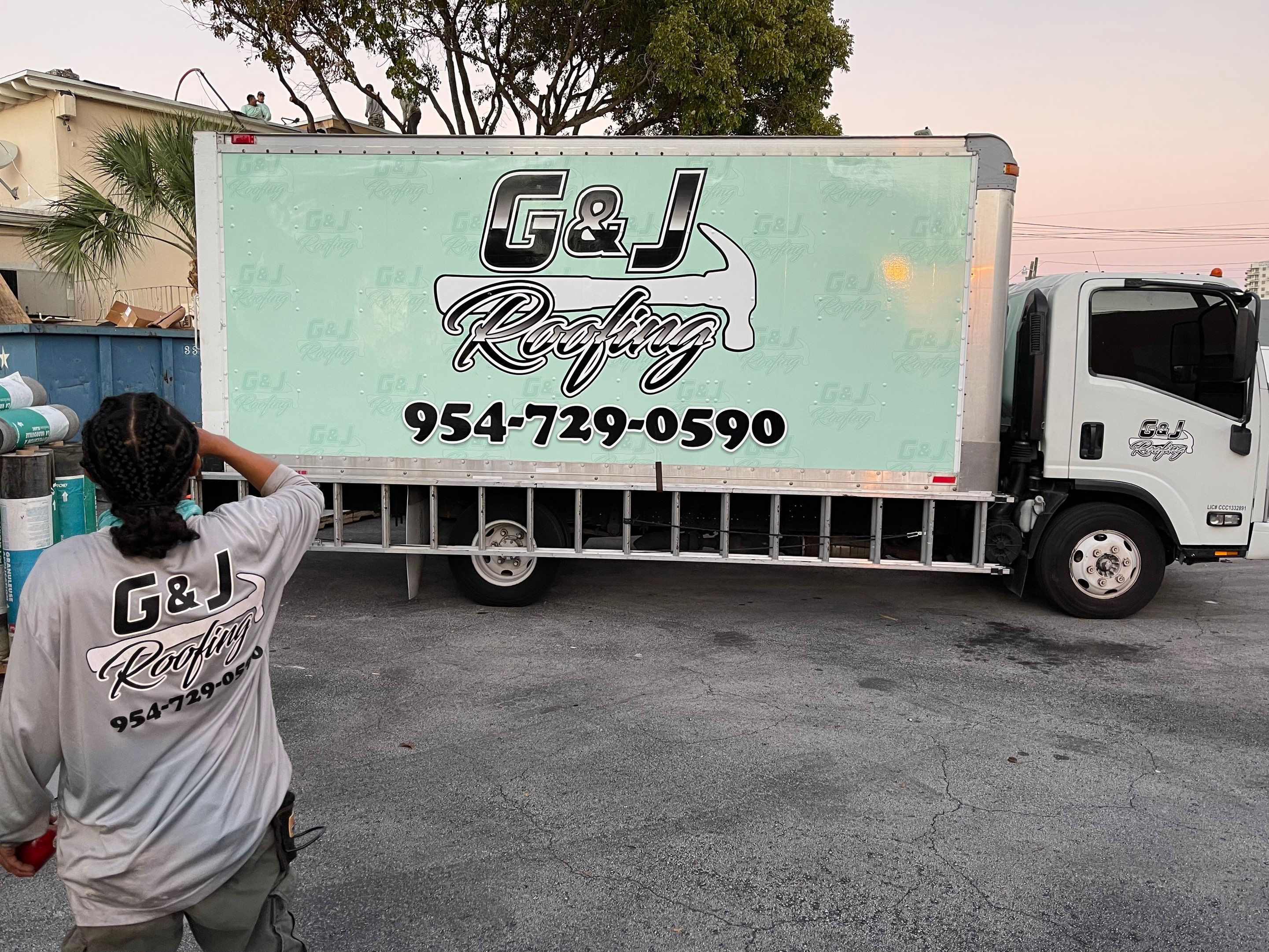 Hollywood Blvd., Hollywood, FL by G&J Roofing 