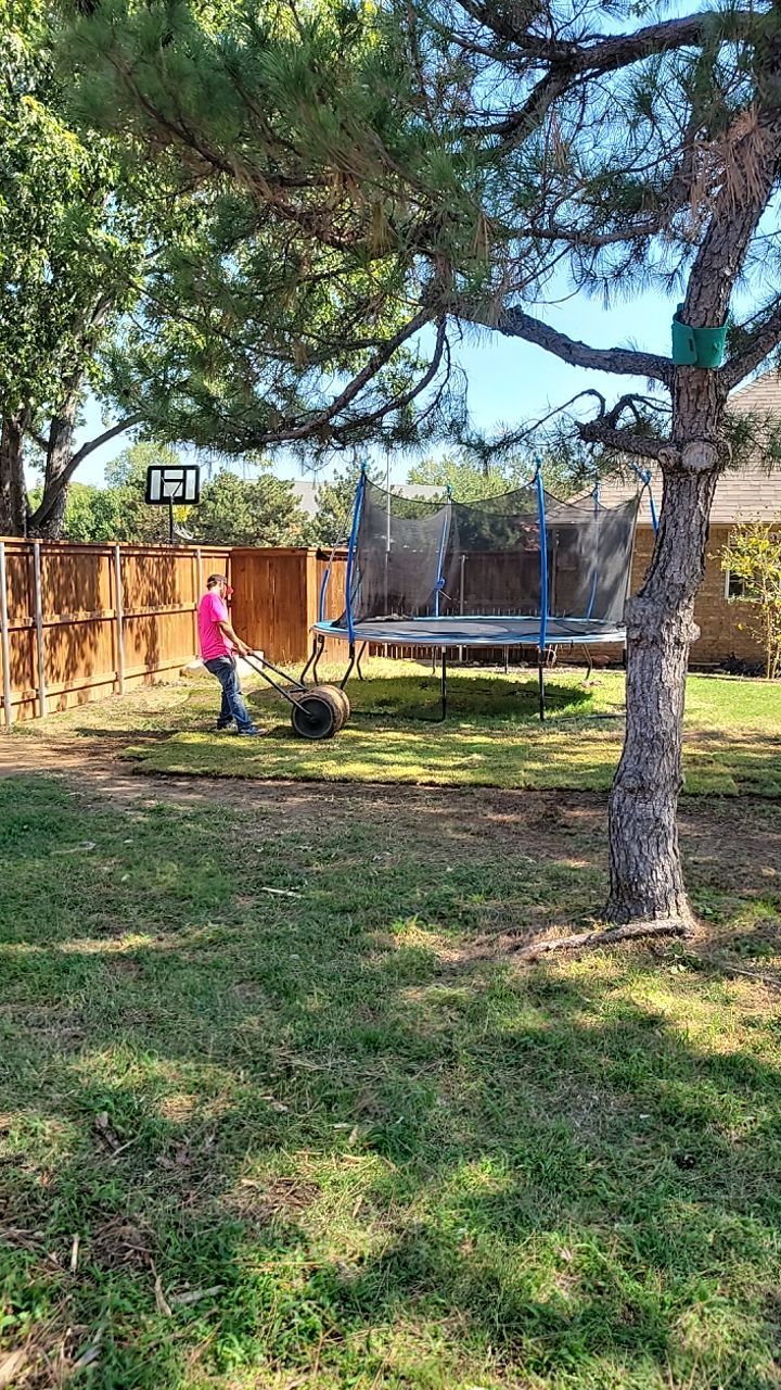 Tree removal , Concrete, Pergola, and sod install  by Clays Services Inc