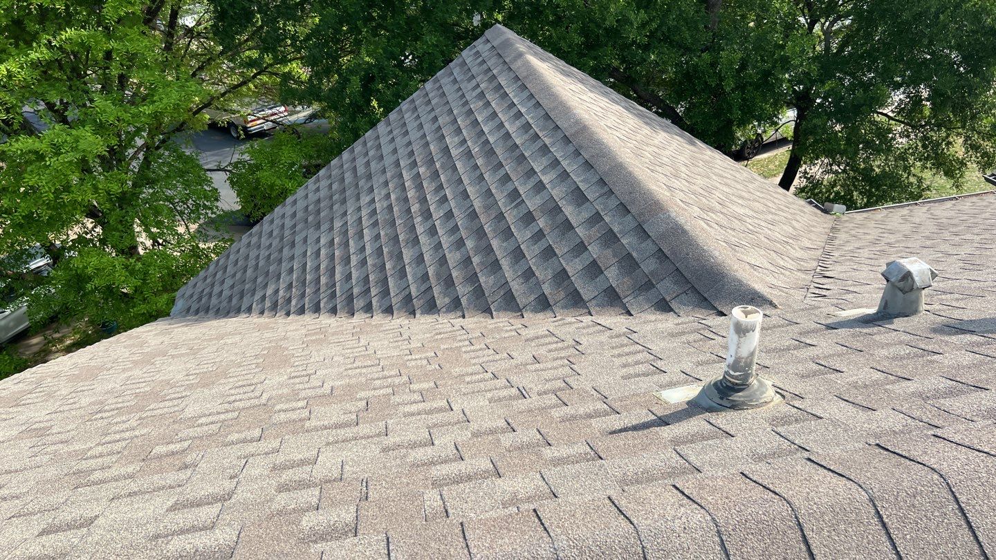 Architectural Shingle Roof Replacement and Exterior Restoration in Round Rock by Caliber Restoration LLC