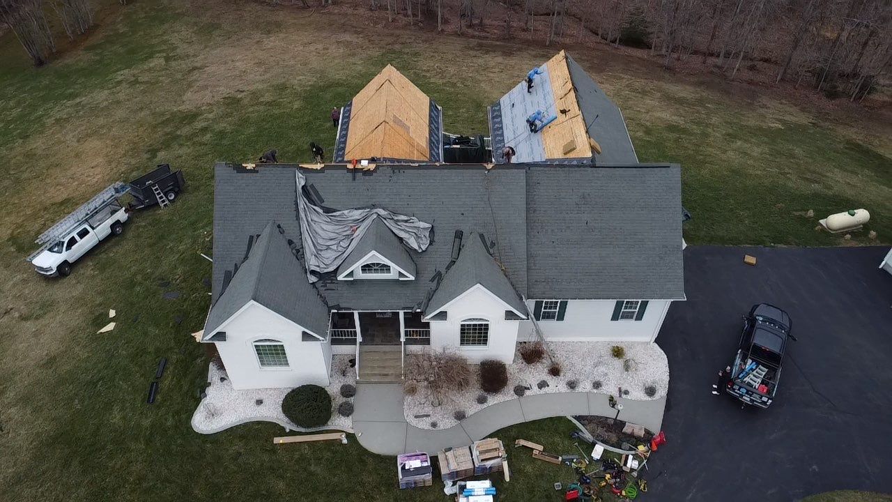 Residential Roofing Installation using Certainteed Landmark Pro Shingles by Fahey Roofing + Contracting