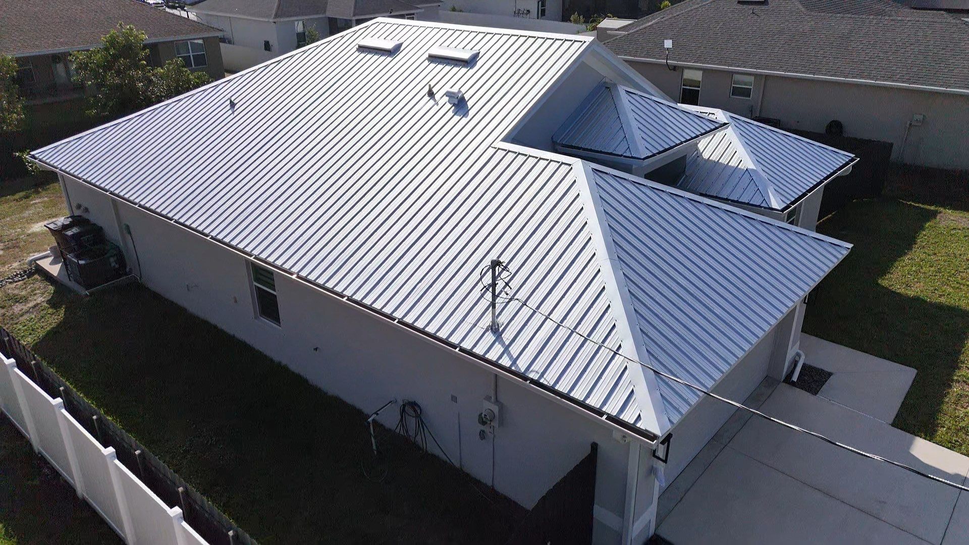 Metal Roof Project  by Durabilis Roofing INC