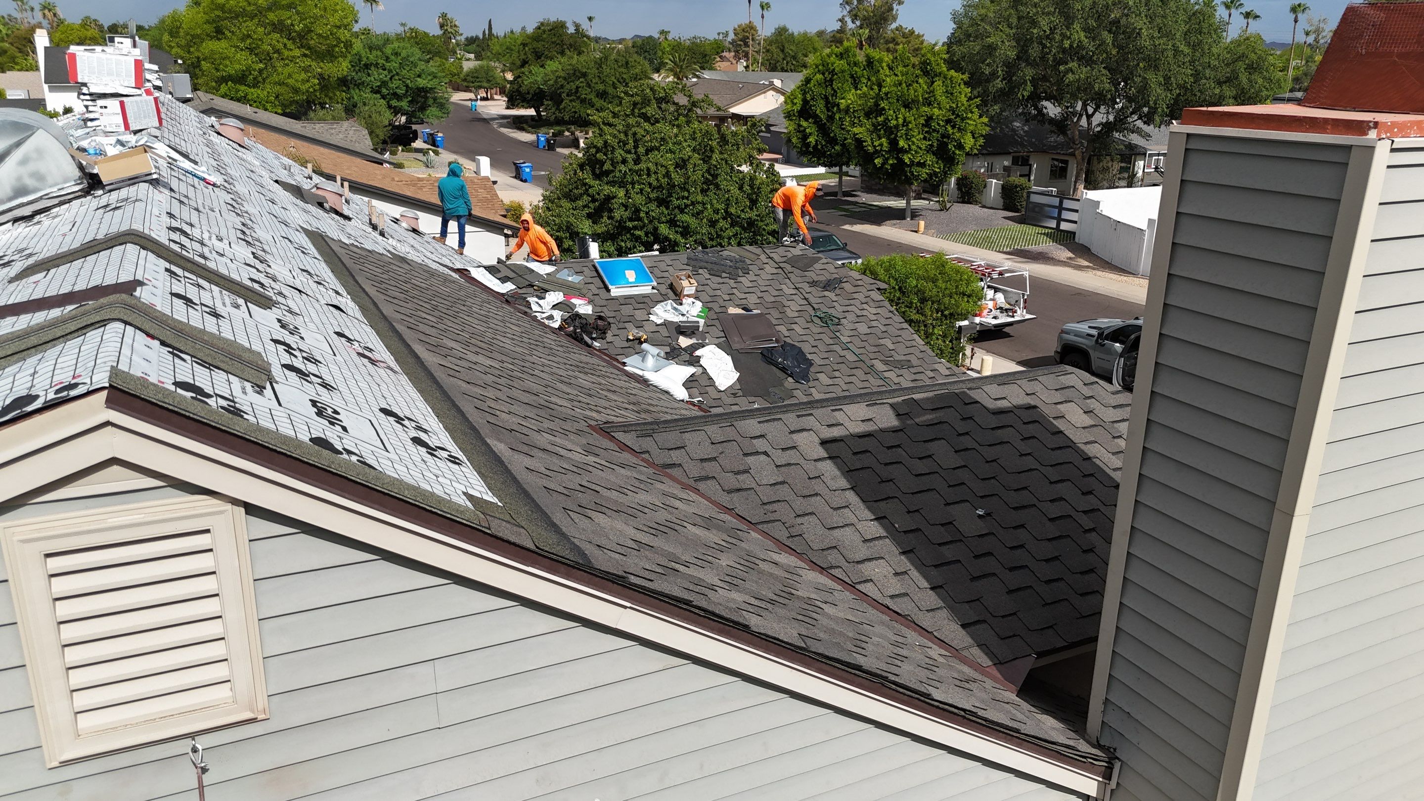 Project in Scottsdale, AZ by Saint Roofing