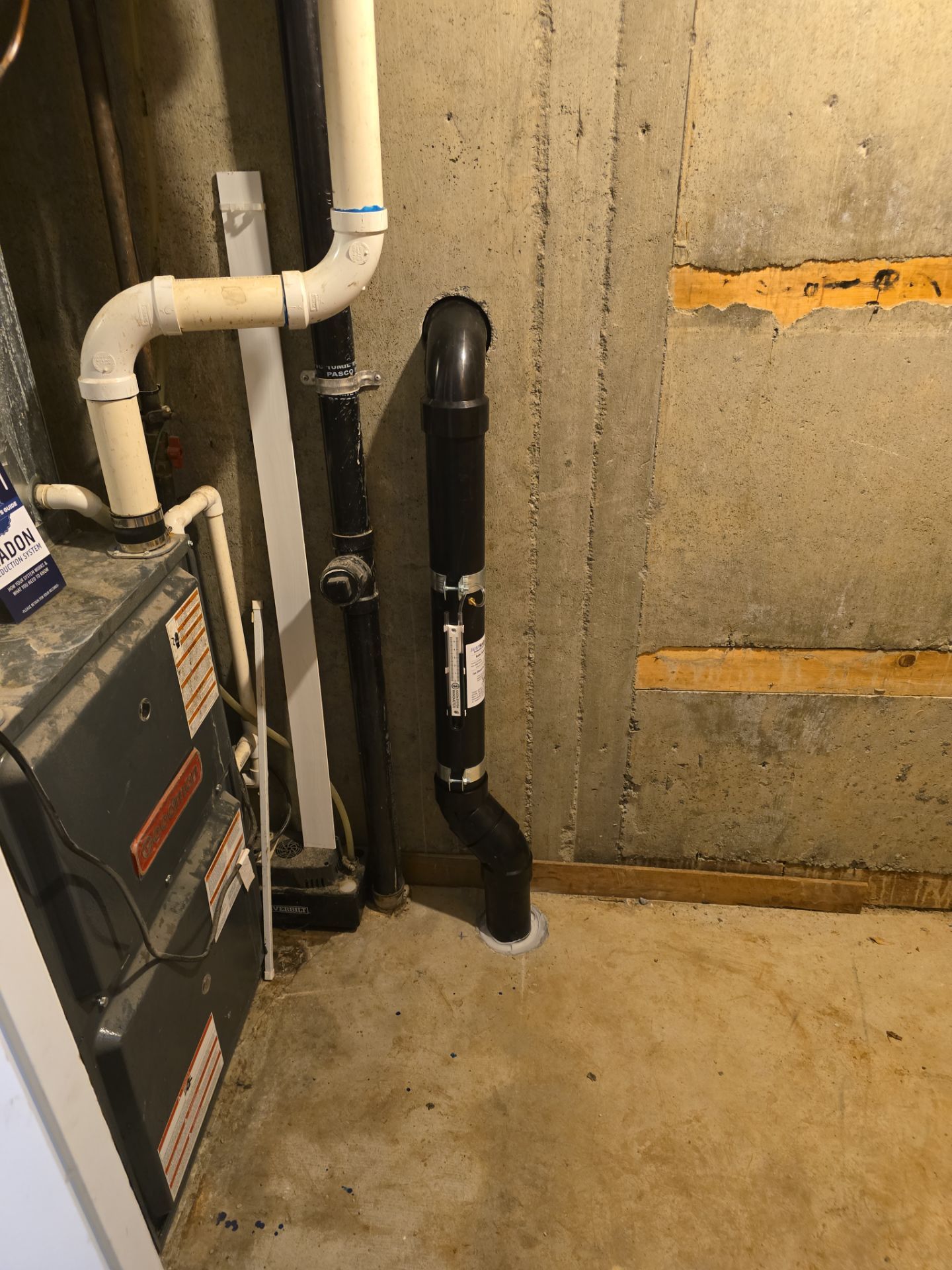 Subslab Radon System by JustRadon.Com