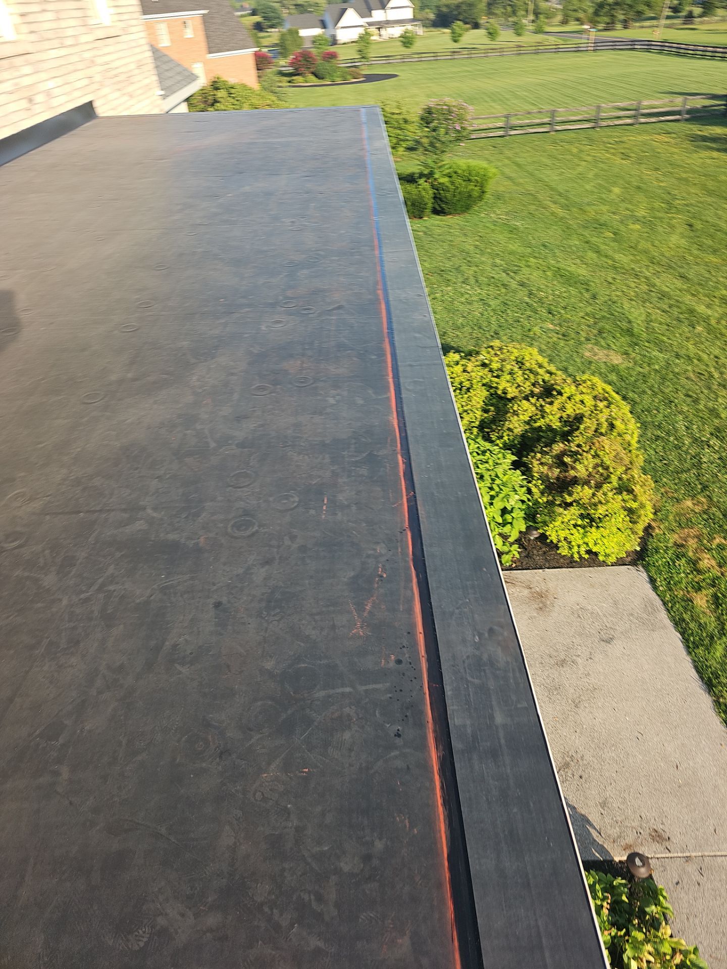 Roof Replacement - Asphalt and EPDM, Soffit, Gutters, Pine  by Winchester Roofing