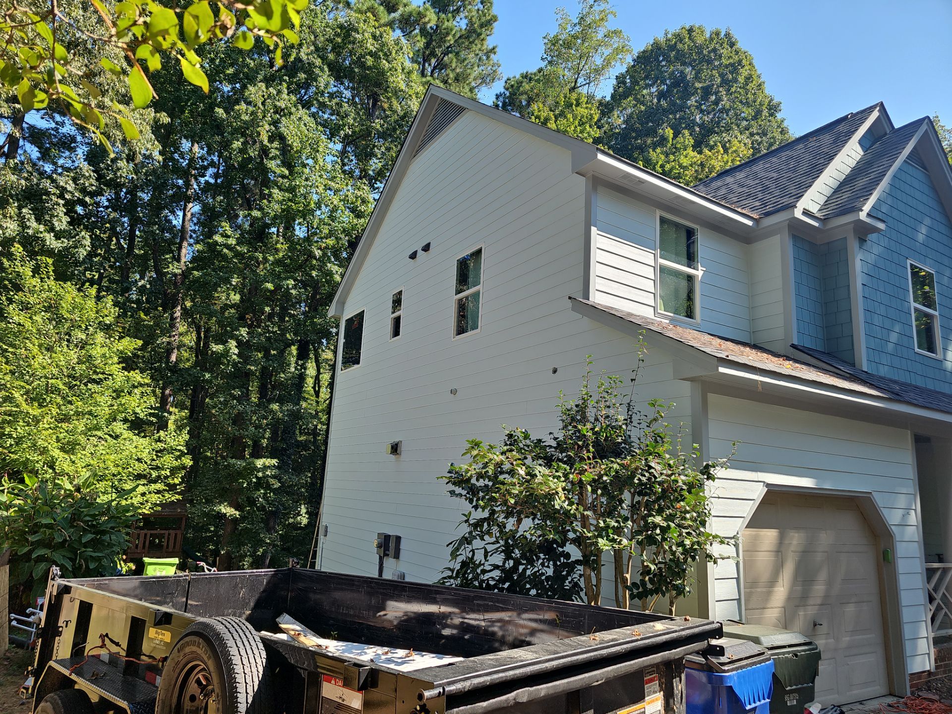 New Windows, Siding, Trim, Fence, and Backyard Concrete Pad by Billy Weatherspoon Contractor