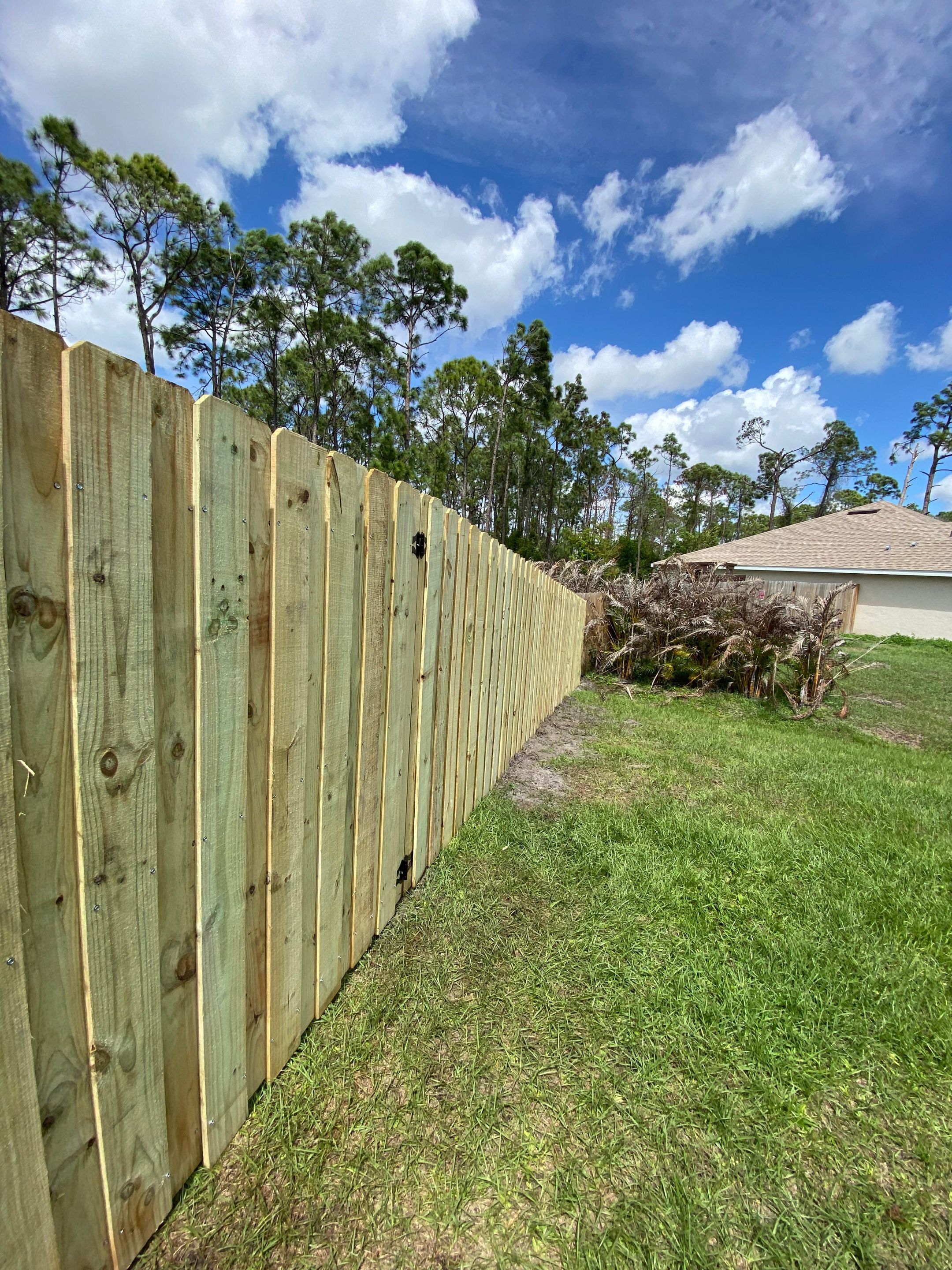 Wood Install in North Port by True Fence LLC