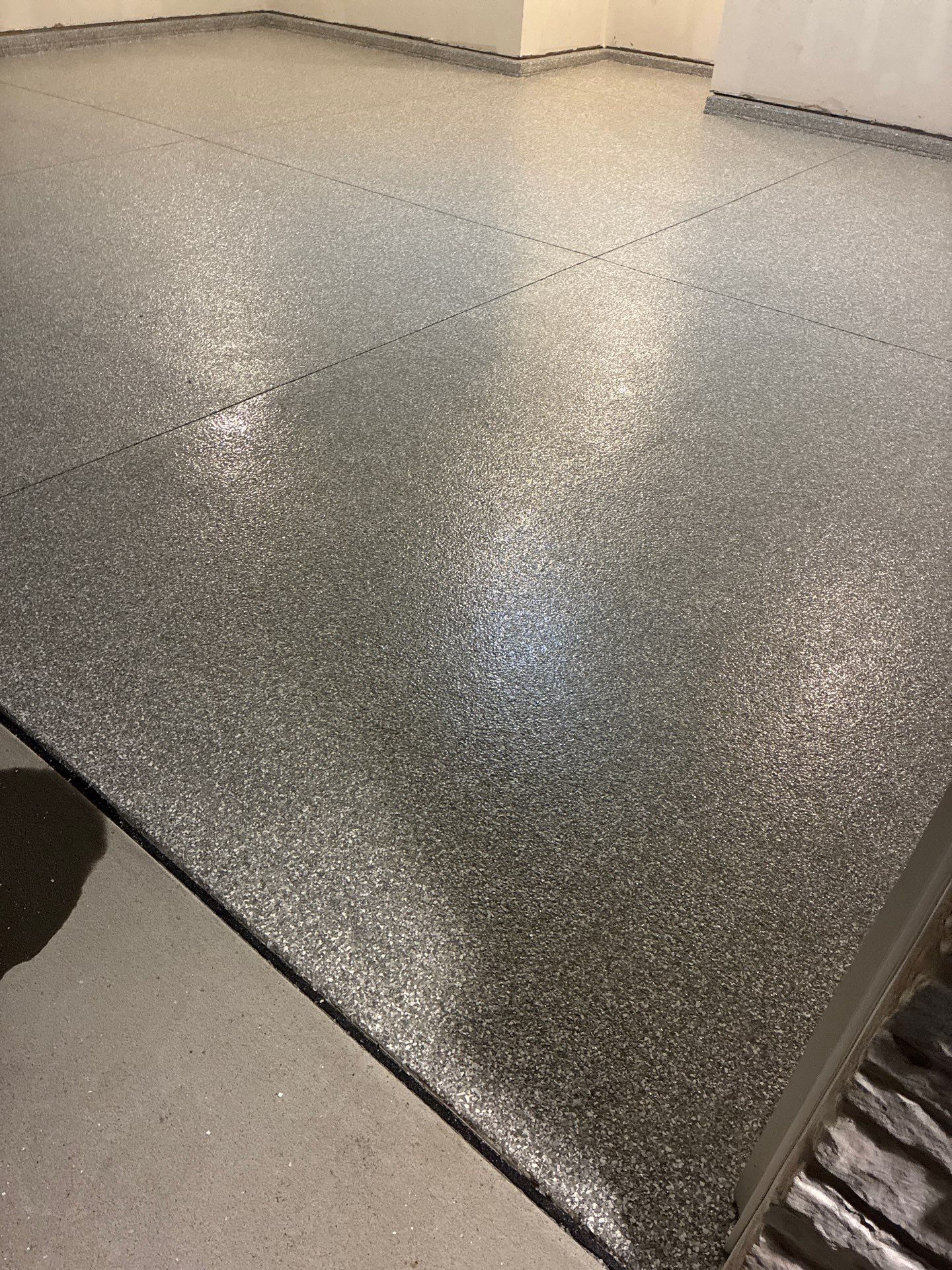 New Des Moines Garage Renovated by Revival Concrete Coatings