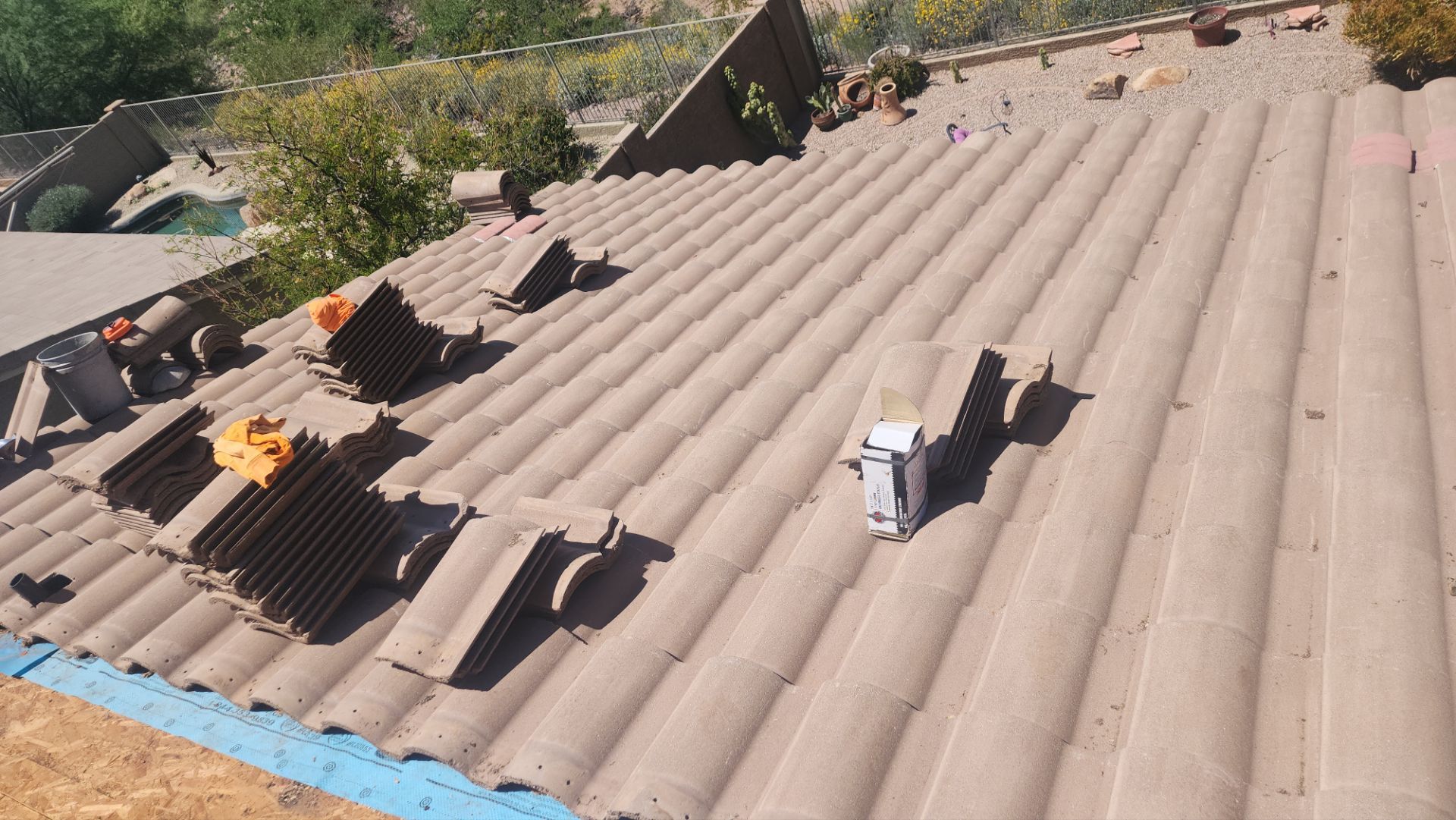 Sandstone Concrete Tile by Reimagine Roofing