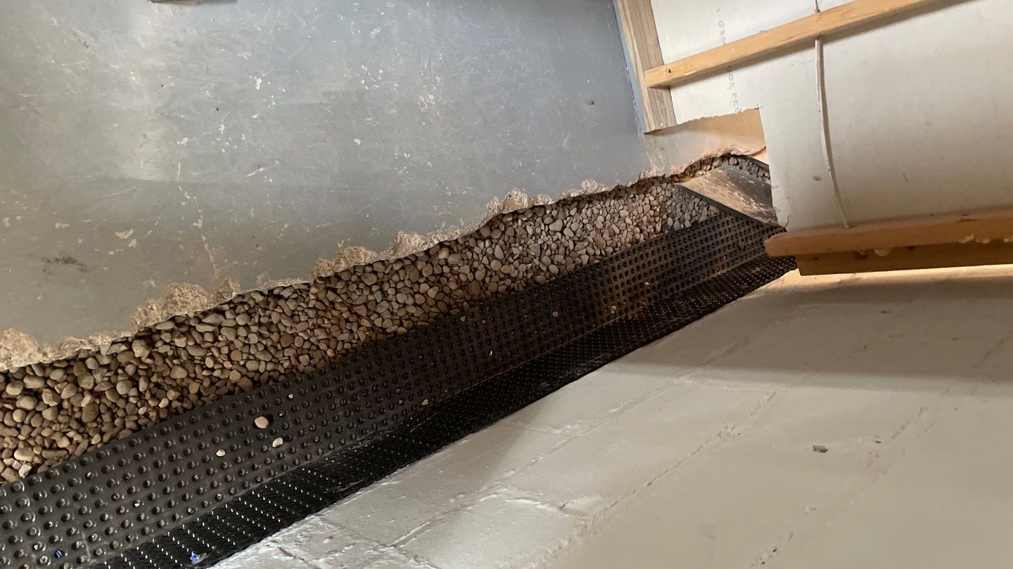 Basement Waterproofing for Kristi & Danny in St. Paul by Waterproofing Northeast