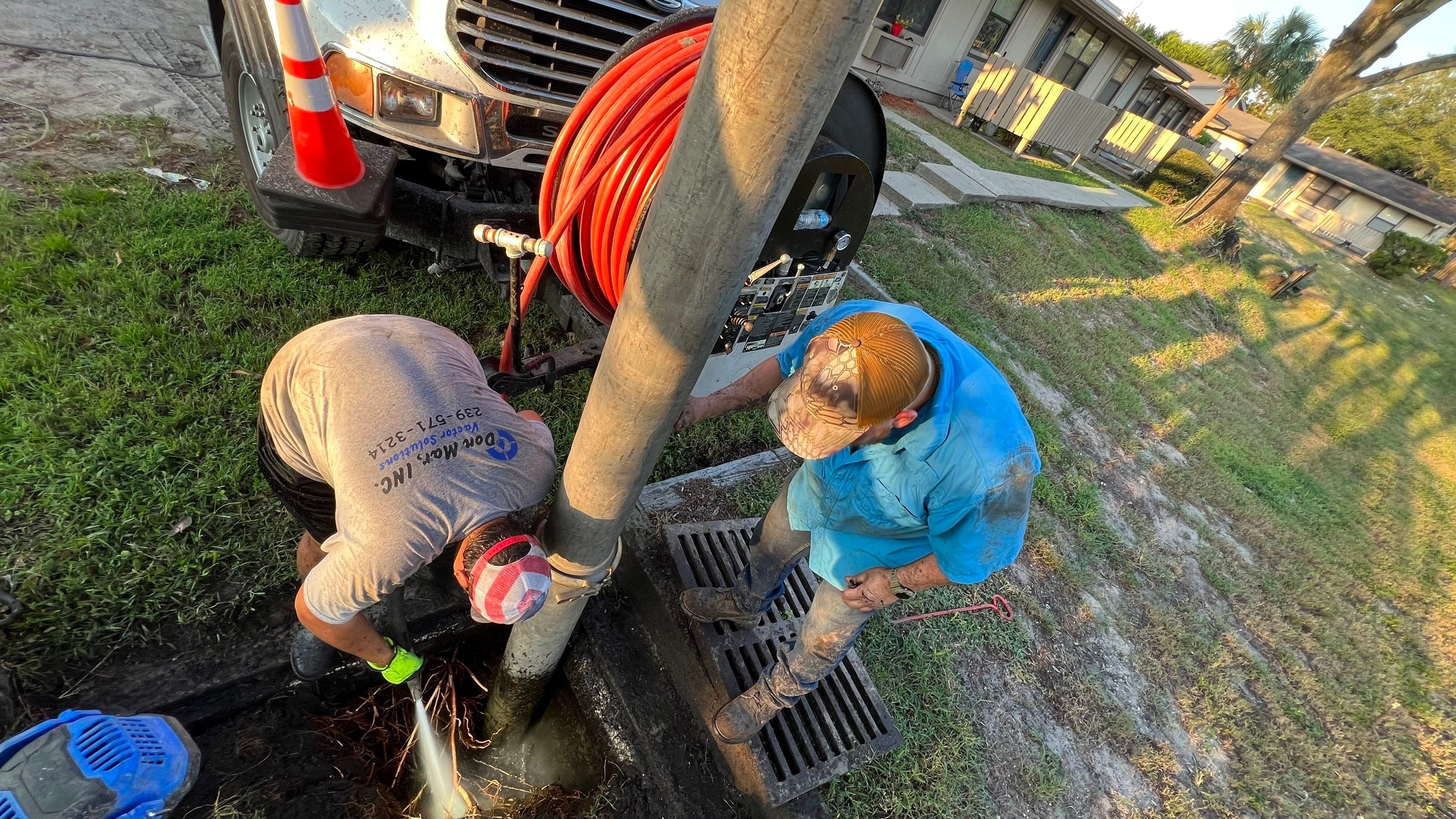 Apartment Complex Storm Water System Cleaning and Maintenance by Don Mar, Inc. Storm Water Solutions