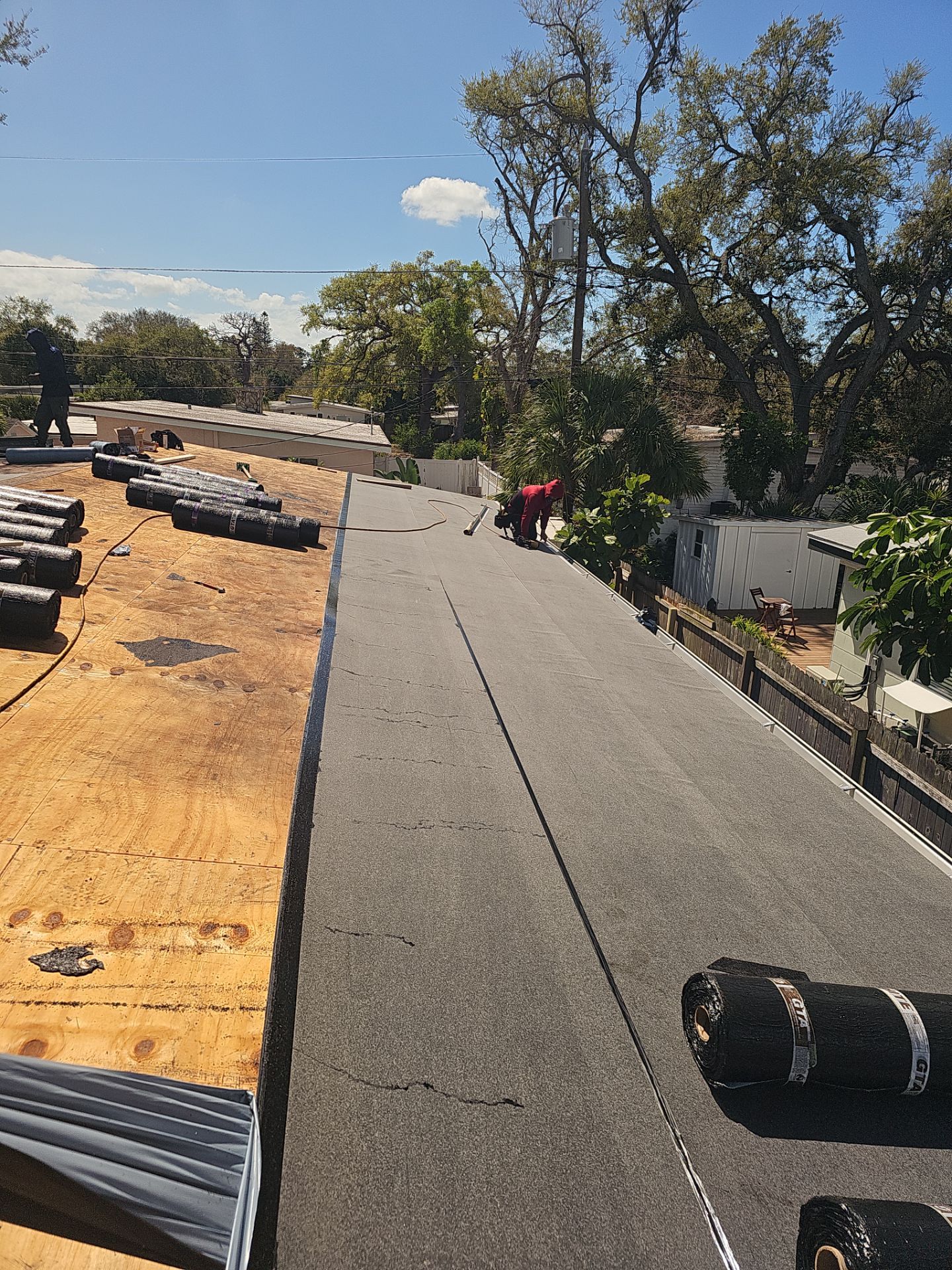 Project in St. Petersburg 33710 by Mitchell Roofing Company LLC