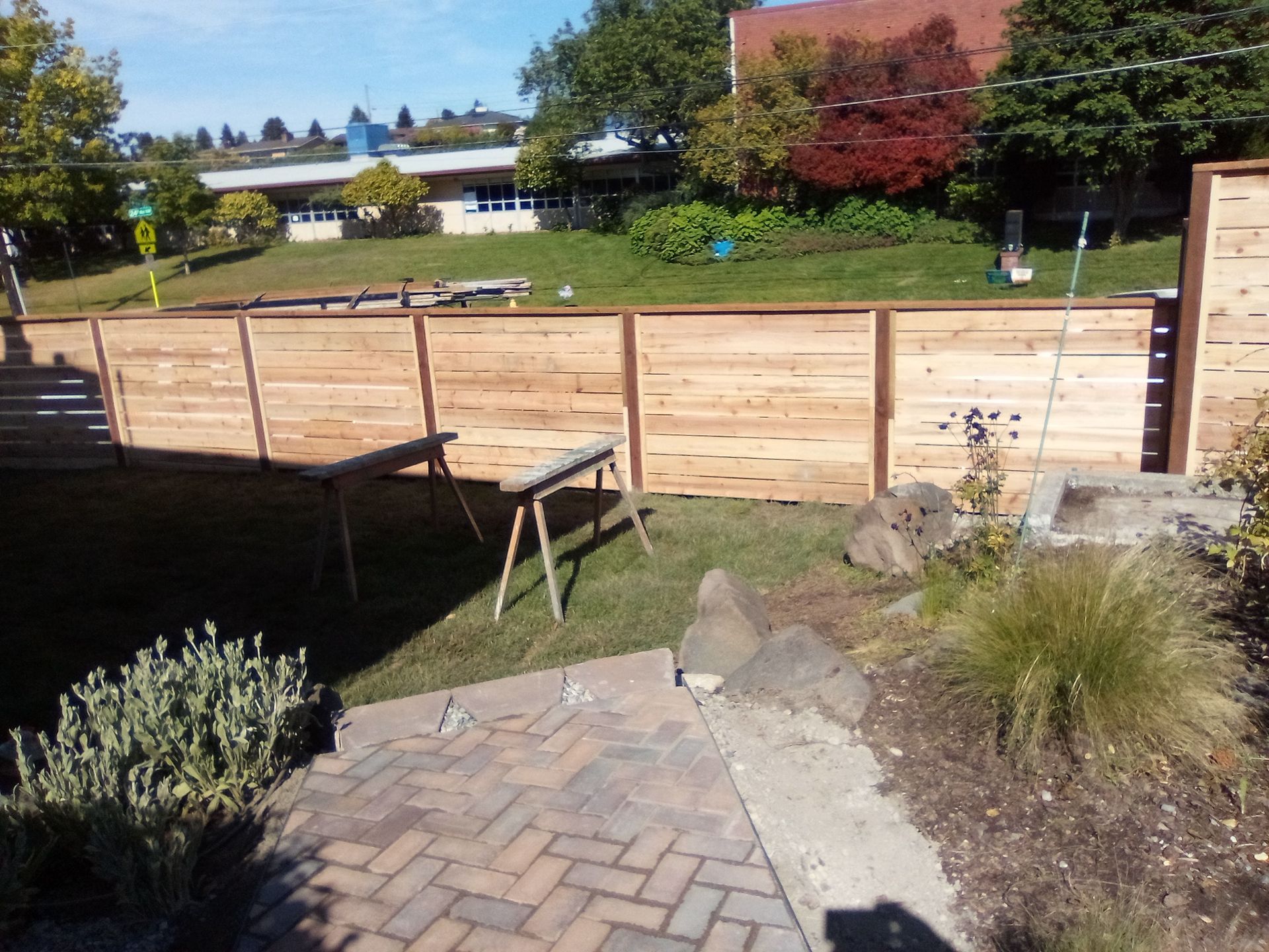 Retaining Wall & Fence Installation  by Jireh Asphalt & Concrete Inc 