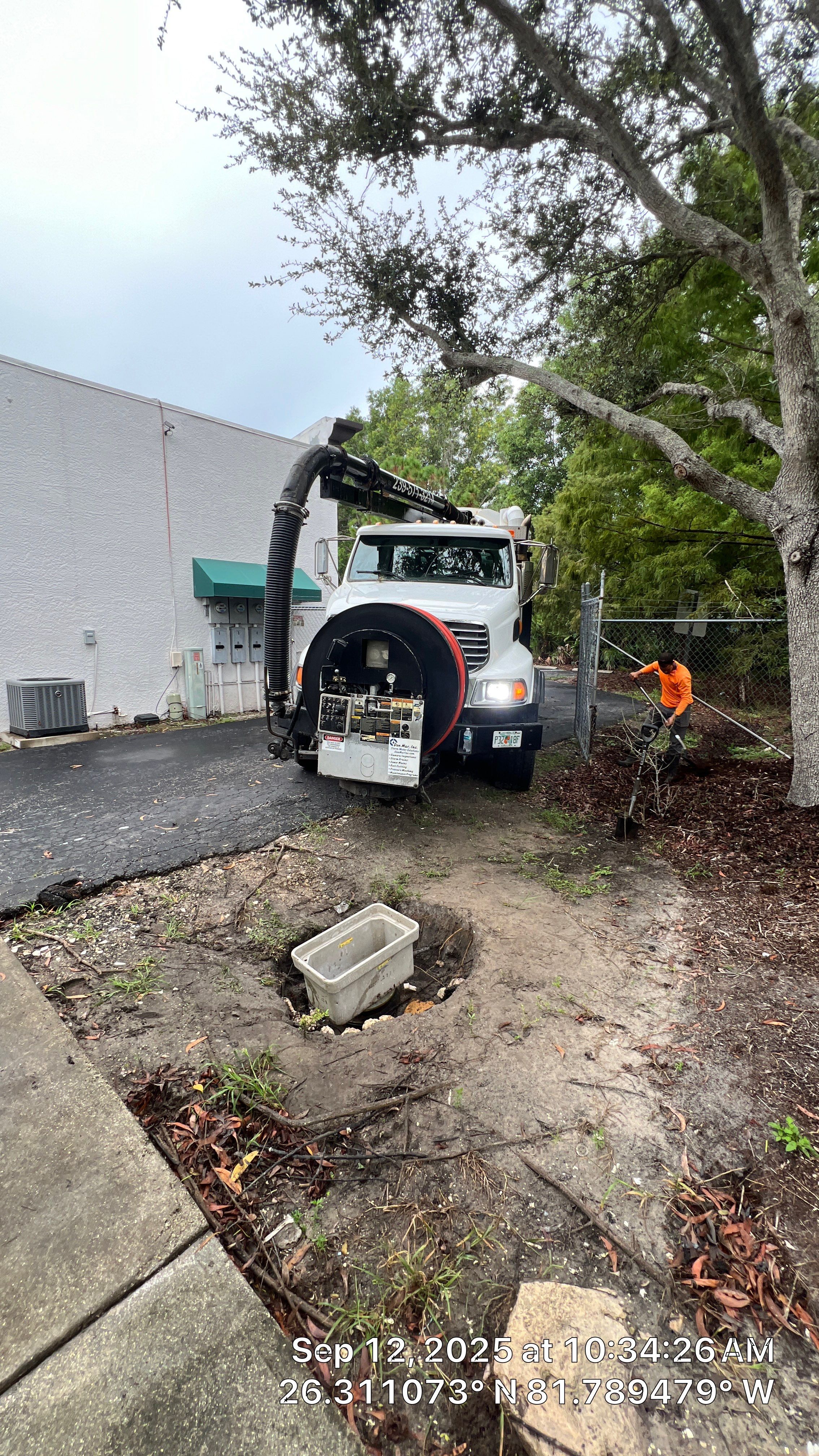 Rail Head Blvd Commercial Complex Stormwater Maintenance by Don Mar, Inc. Storm Water Solutions