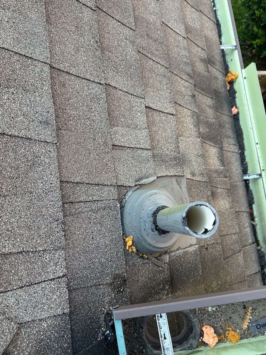 Hail Damage using Owen's Corning Duration (Lifetime) Shingles by Roof Repair Company