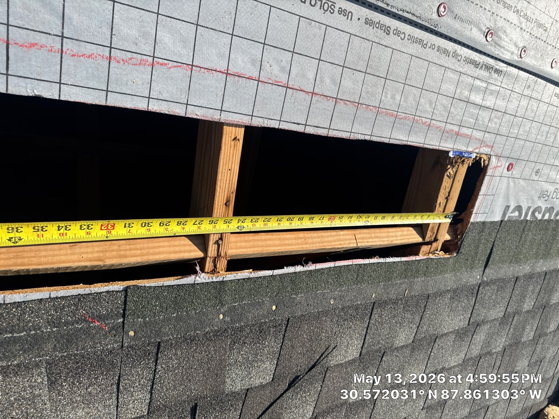 GAF Architectural Shingle Roof Replacement in Fairhope, Alabama by 4U Roofing