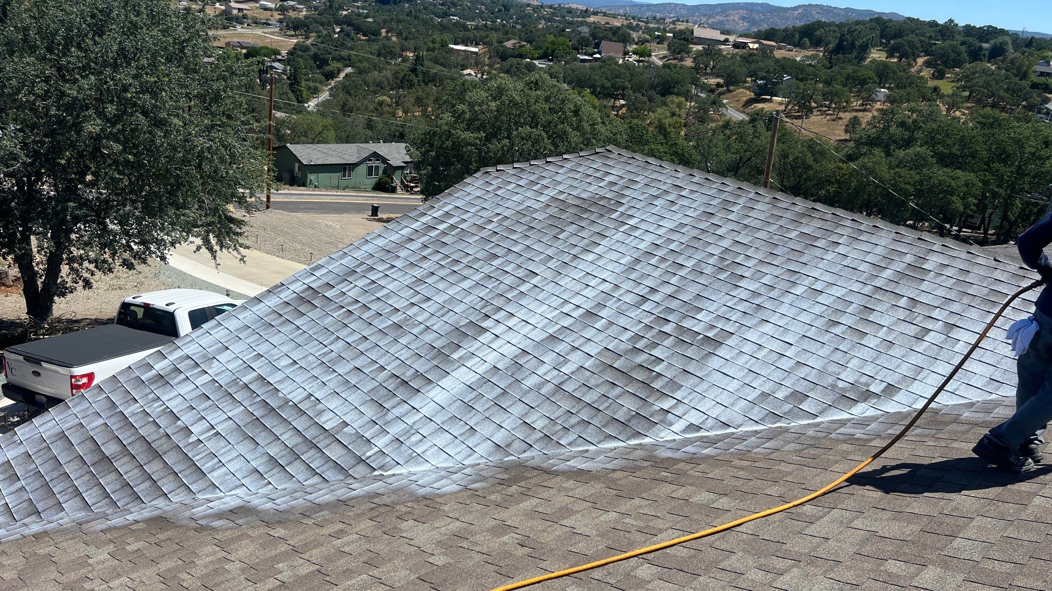 Roof Rejuvenation using Roof Maxx Treatment by Roof Maxx of Folsom