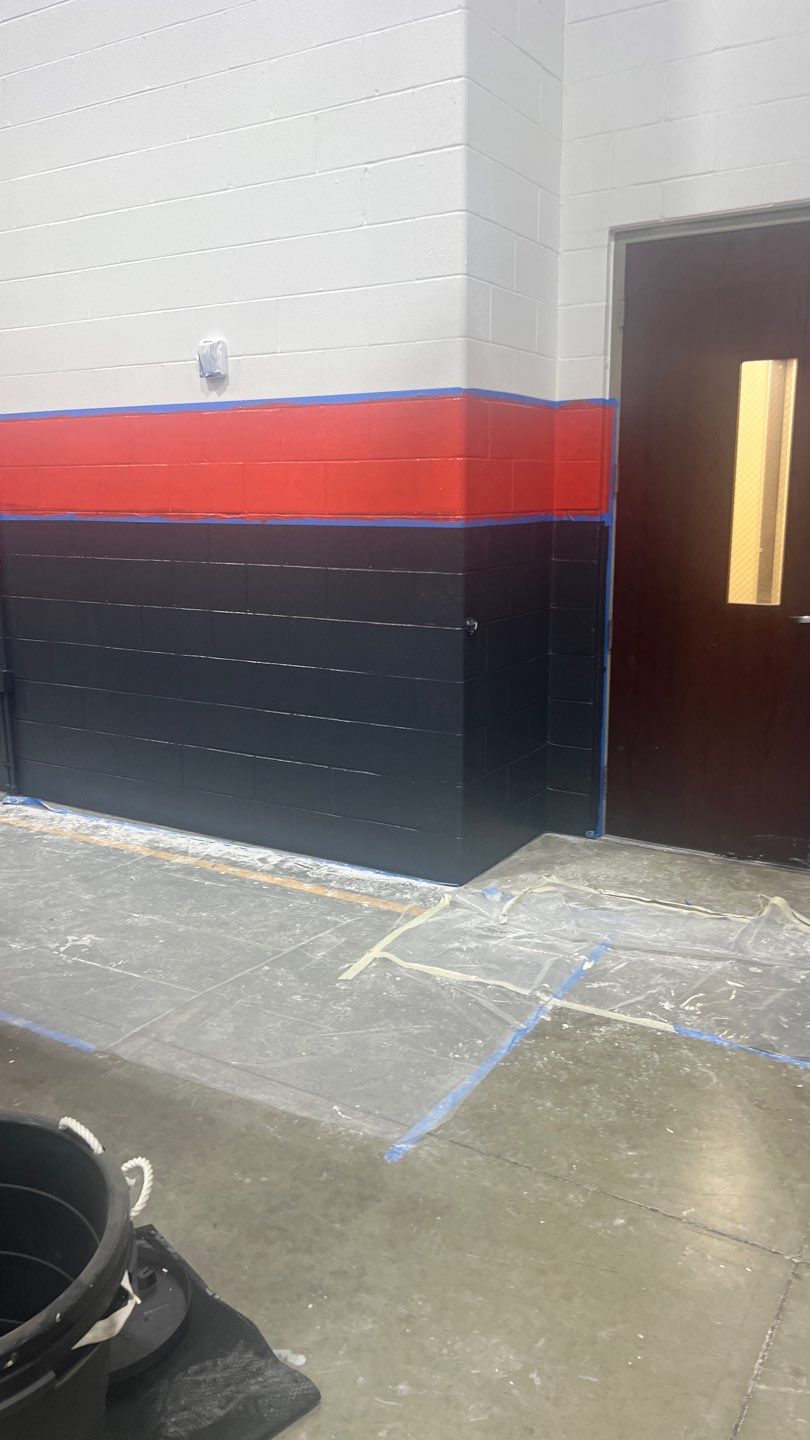 Factory Interior using Pro Industrial Multi-Surface Acrylic by Paint Platoon USA