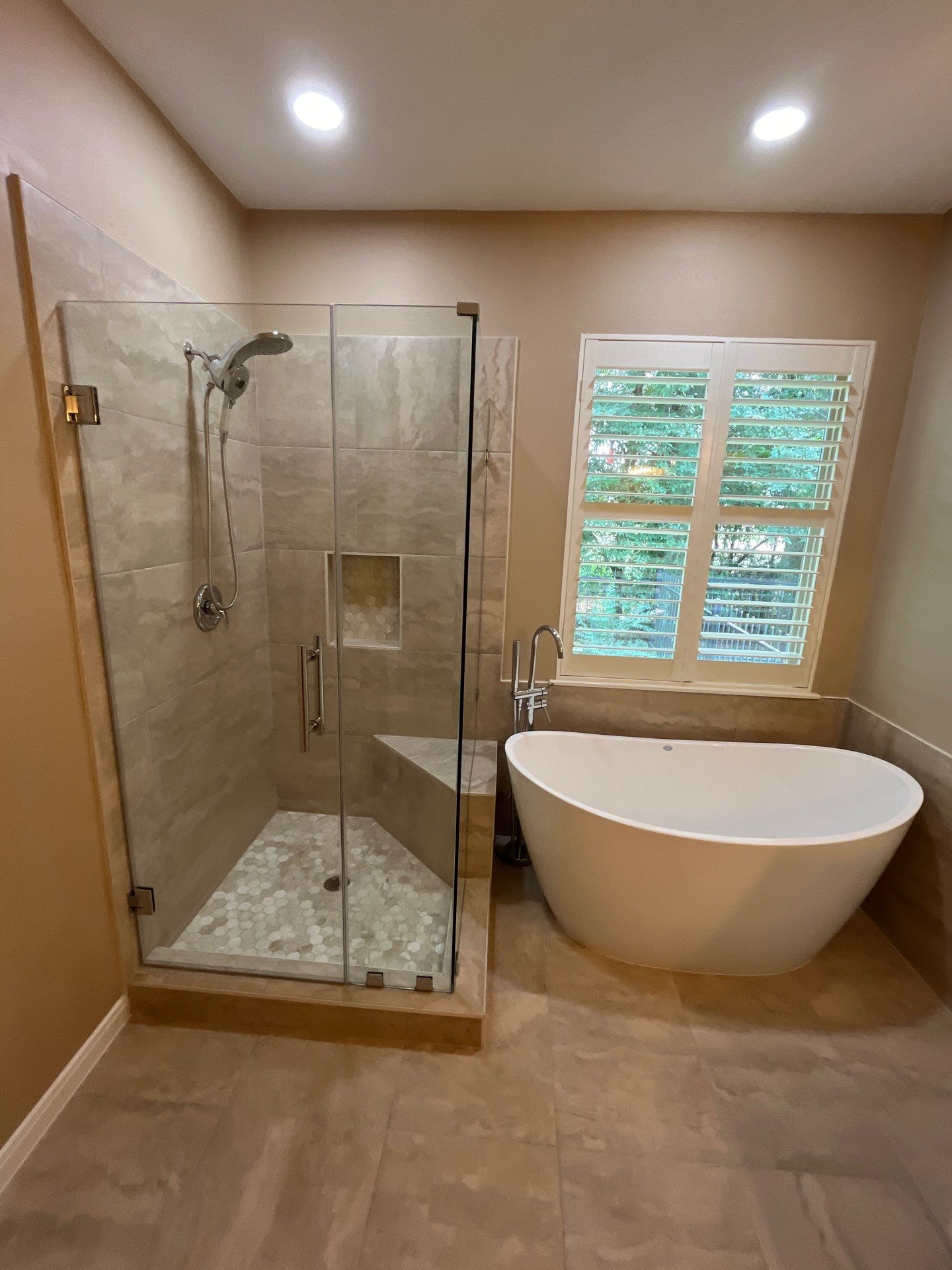 Bathroom Remodel using Water mitigation equipment by L&T General Contractors and Restoration INC