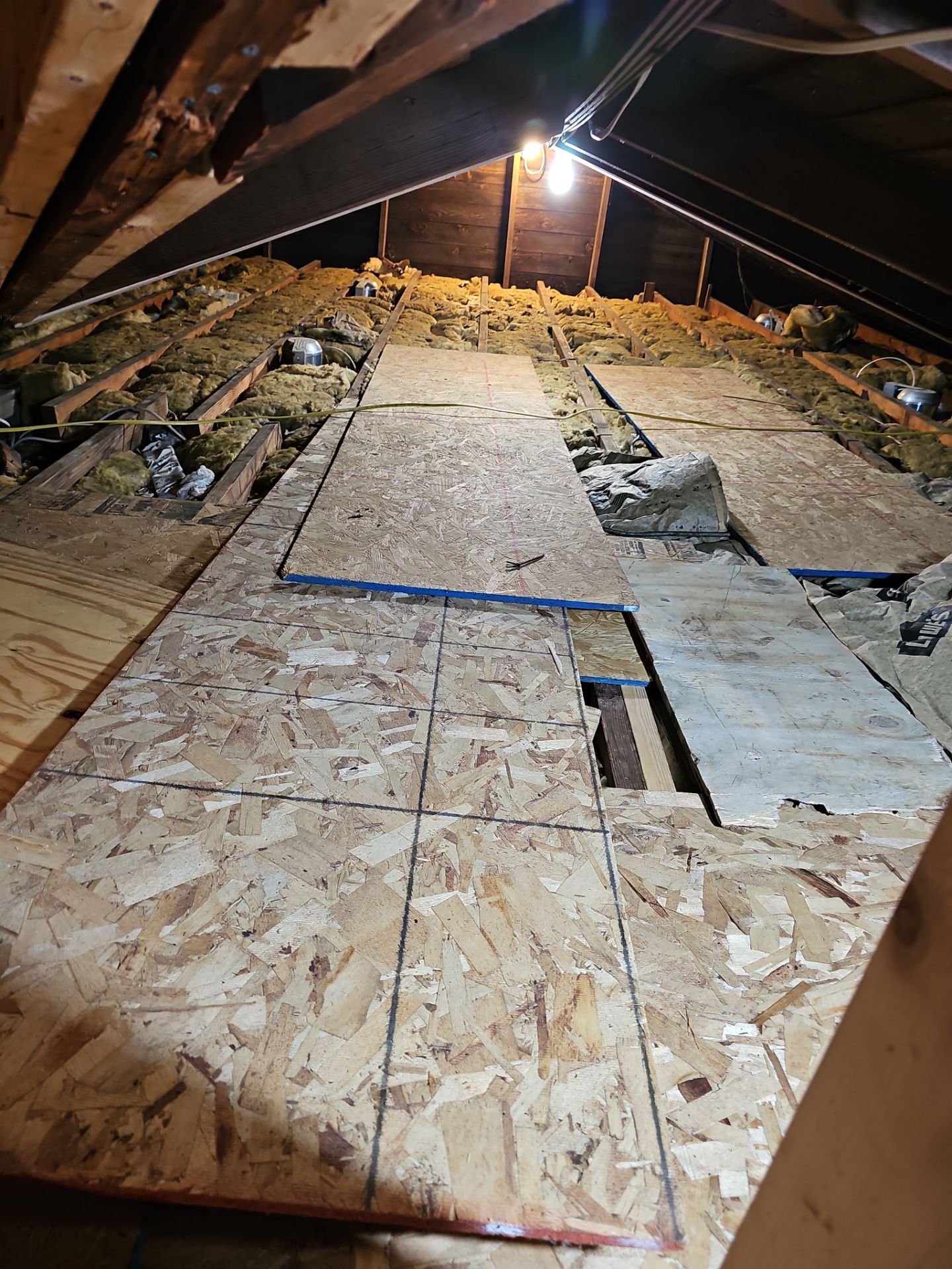 Open Cell to an Attic Flat by NYS Foam & Energy