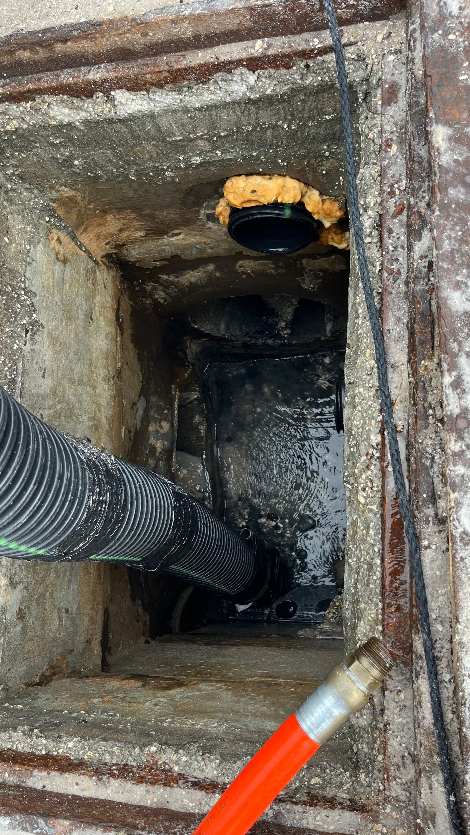 Naples Resort Pool Cleanout and Stormwater System Maintenance by Don Mar, Inc. Storm Water Solutions