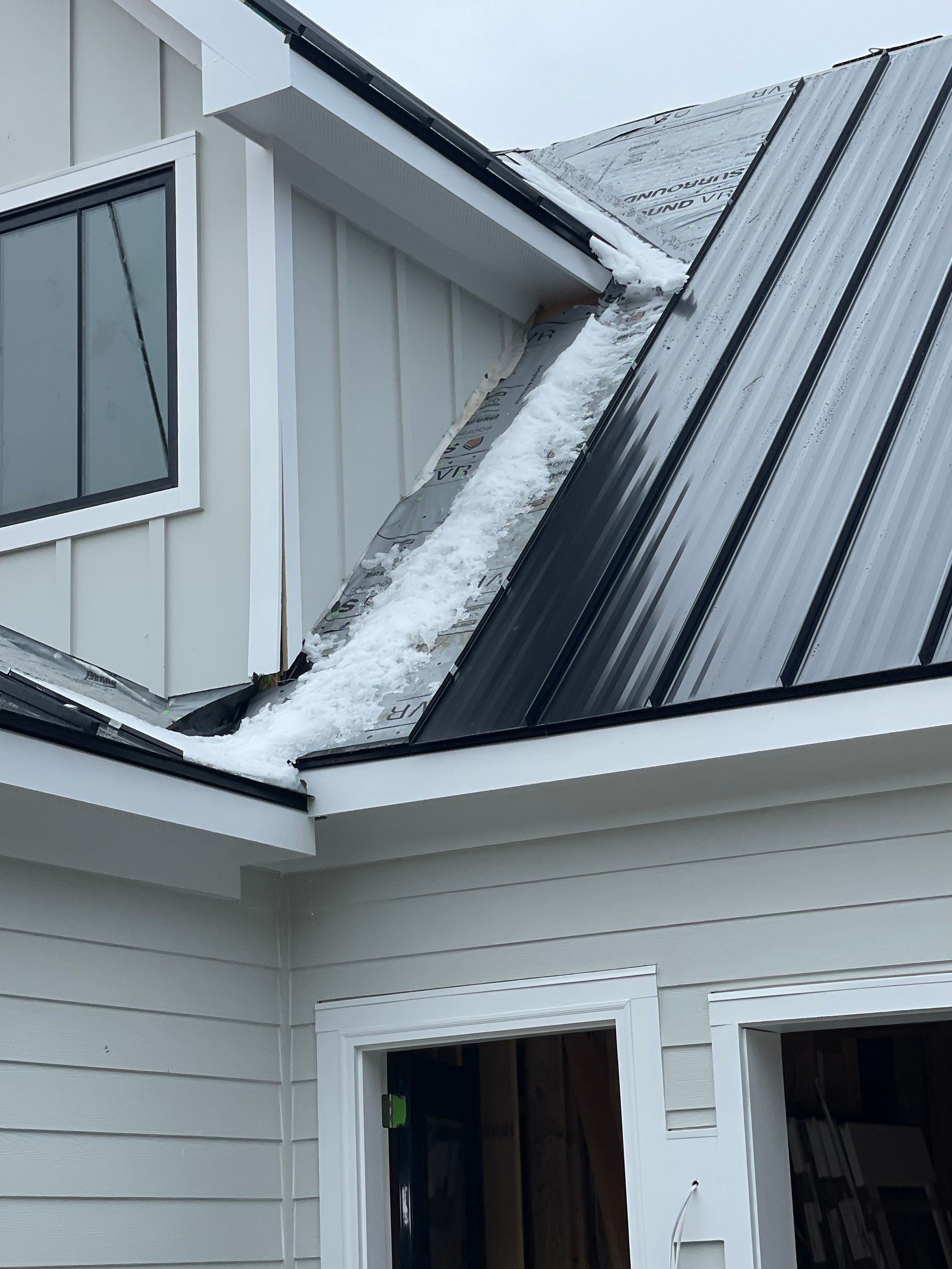 Custom Home Metal Roof Installation by Just In Time Roofing and Restoration