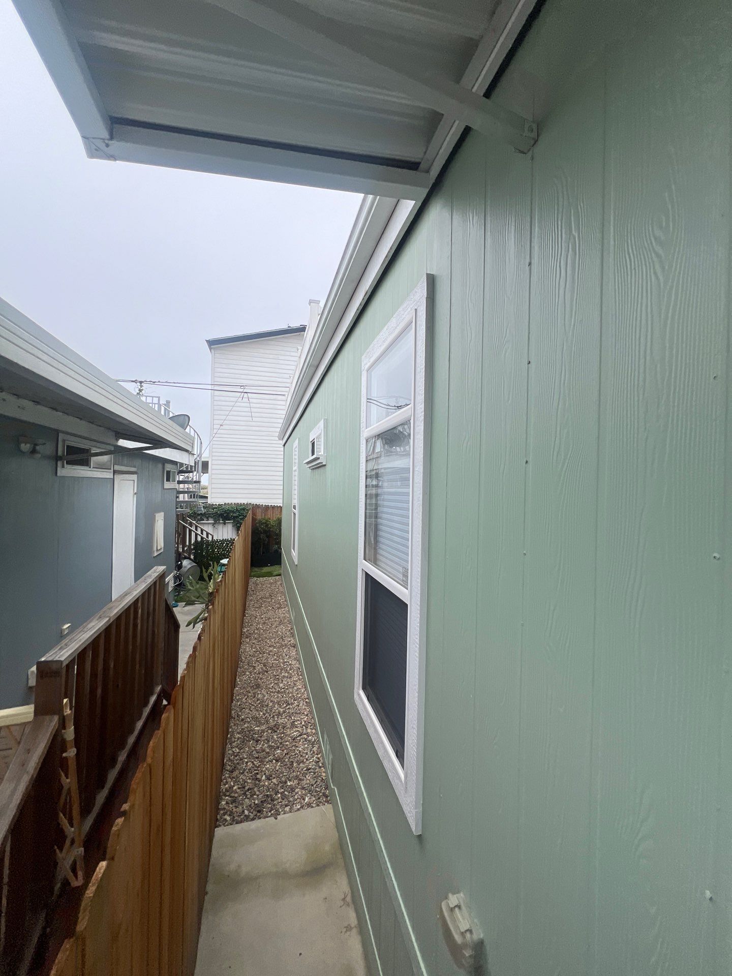 Complete Exterior Painting of a PCH Mobile Home by Beach City Painting