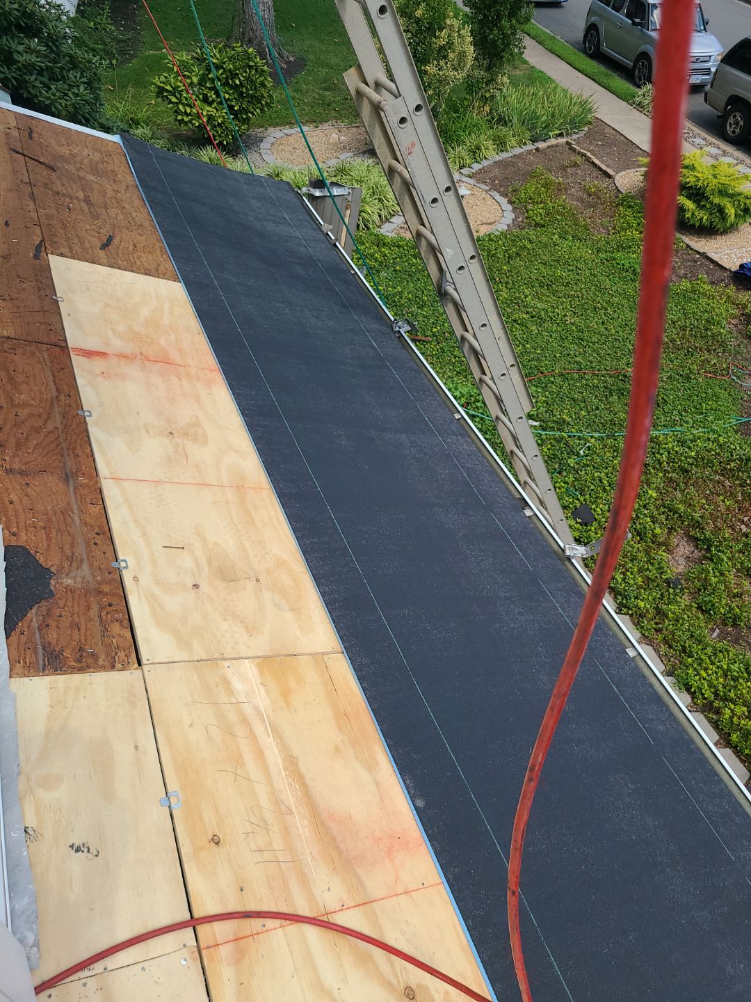 Burke: Residential Roof Installation with CertainTeed Landmark Pro Designer Shingles in Max Def Charcoal Black by RM Banning, Inc.