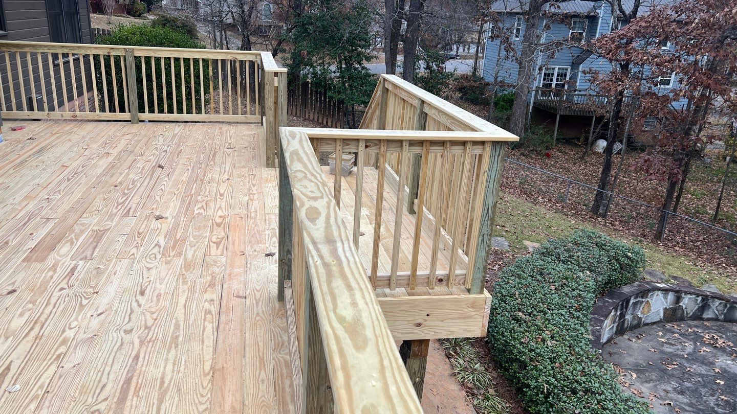Russet Woods - Deck by Pillar and Pine