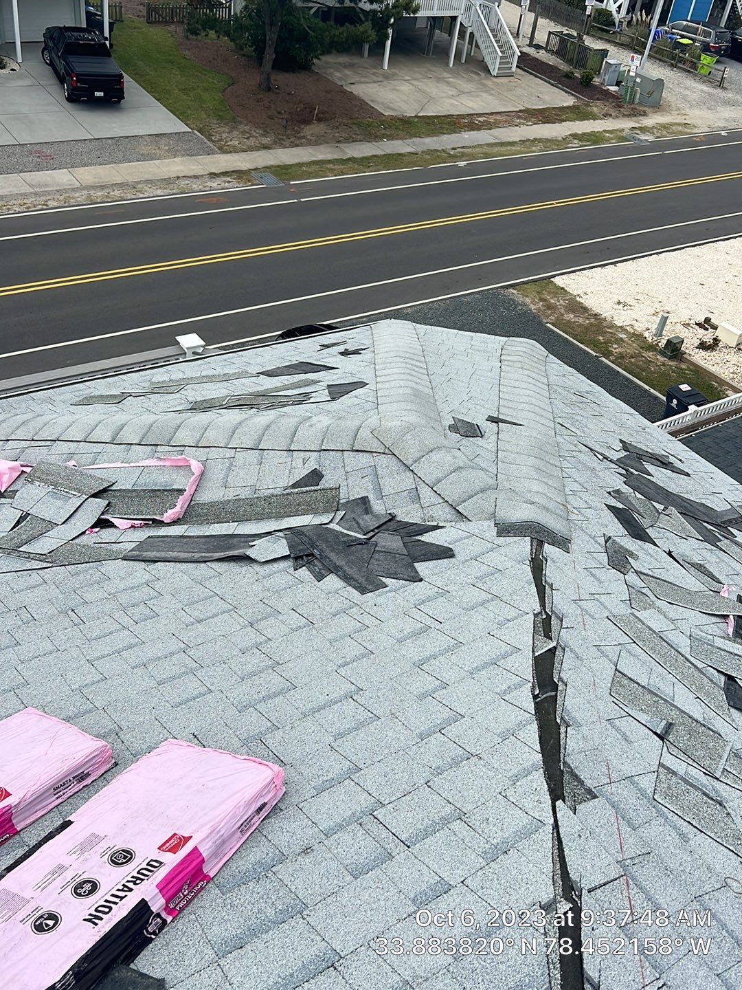 Owens Corning Duration Roof Replacement in Ocean Isle Beach by RGR Construction and Roofing, LLC