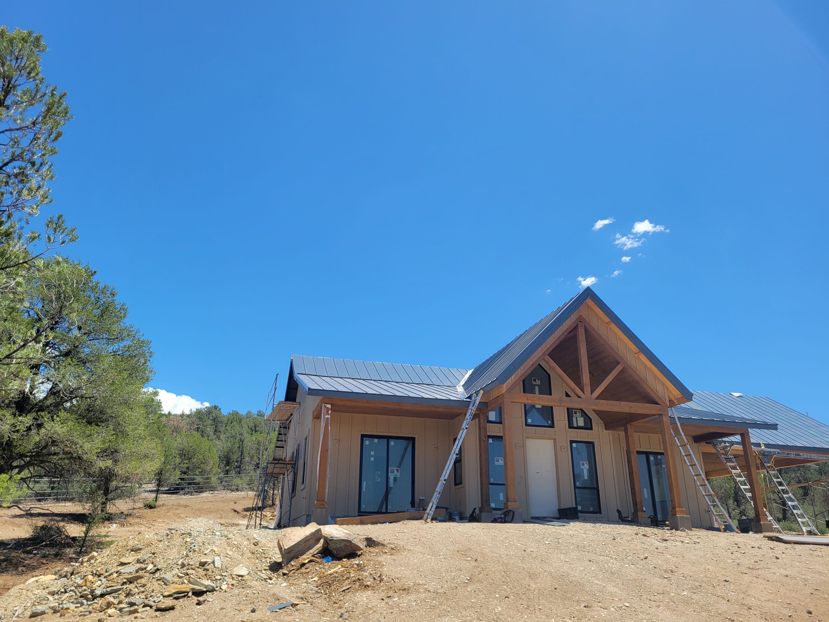 Prescott Standing Seam Metal Roof Installation by Badger Roofing