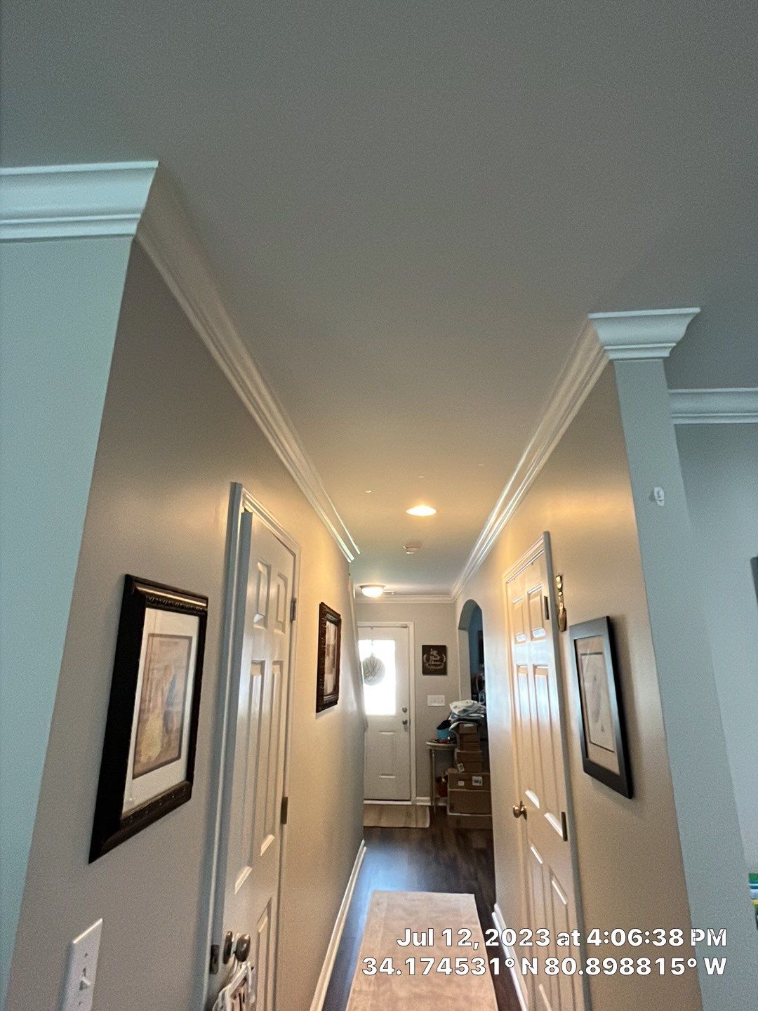 Full Ceiling Repair and Repaint by Thompson Industrial