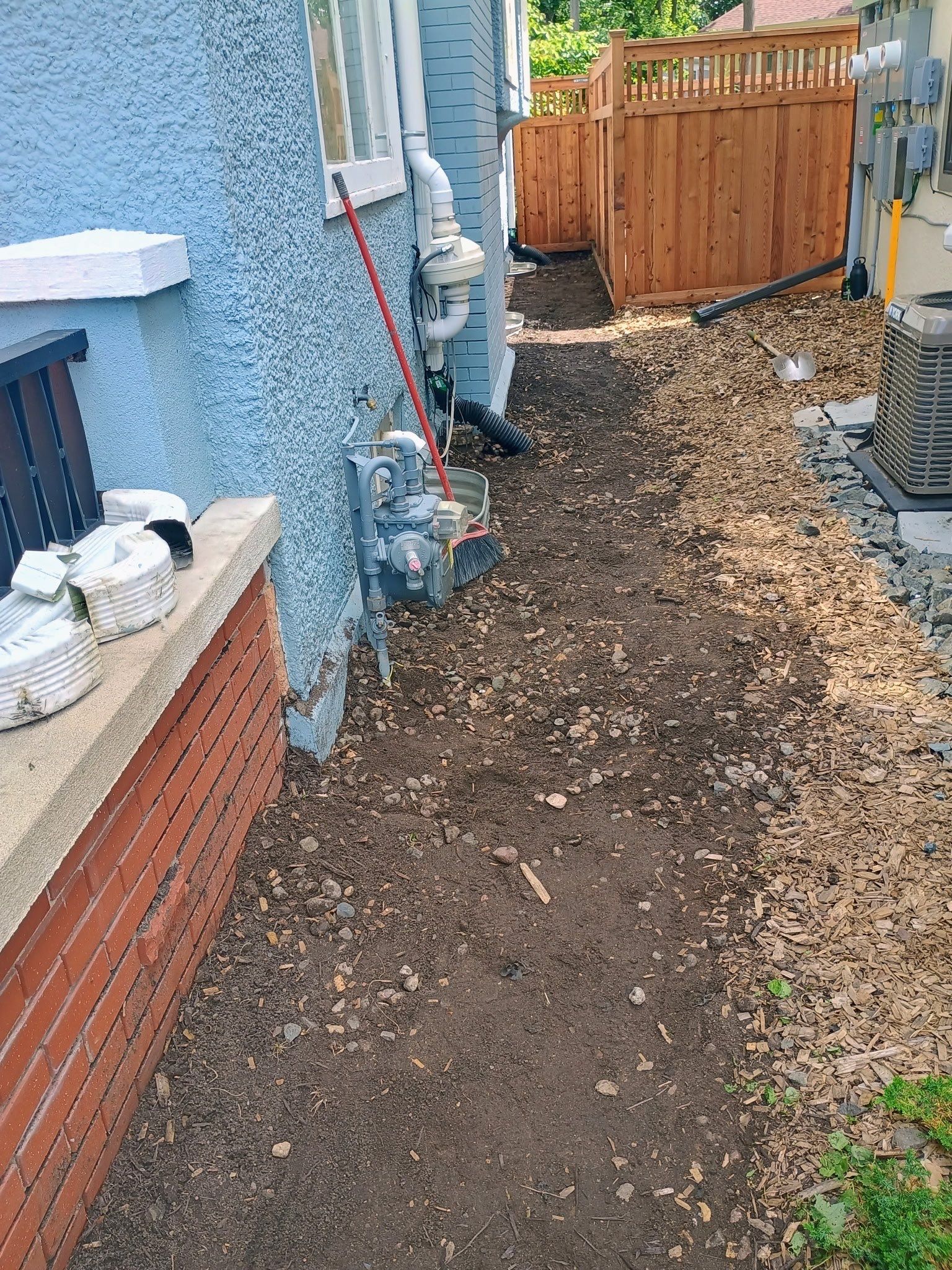 Peter's French Drain and Roof Runoff System Upgrade by Waterproofing Northeast