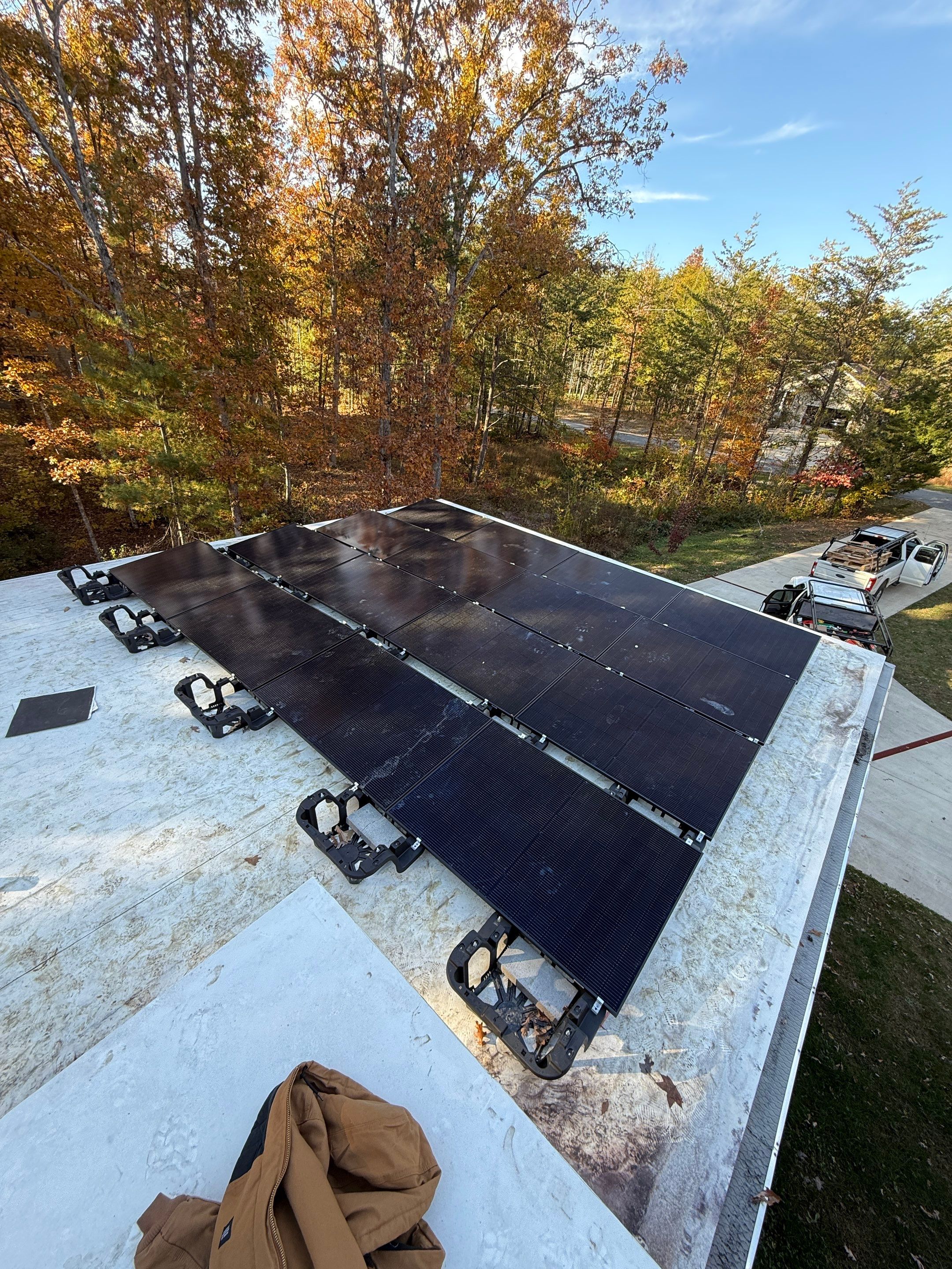 Project in McMinnville by Green Wave Solar 