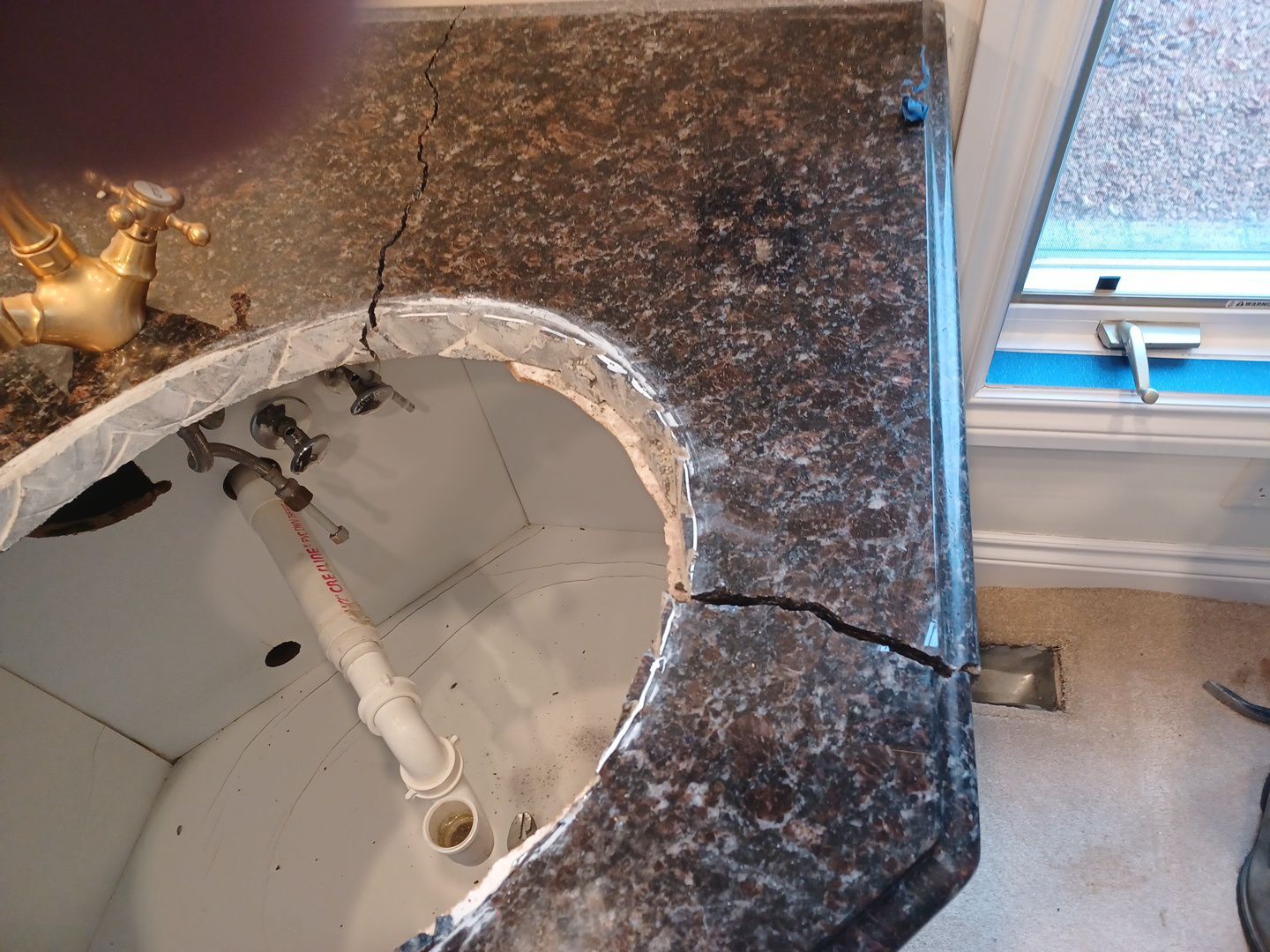 Project in West Bloomfield by EzDry Water Mitigation & Property Restoration