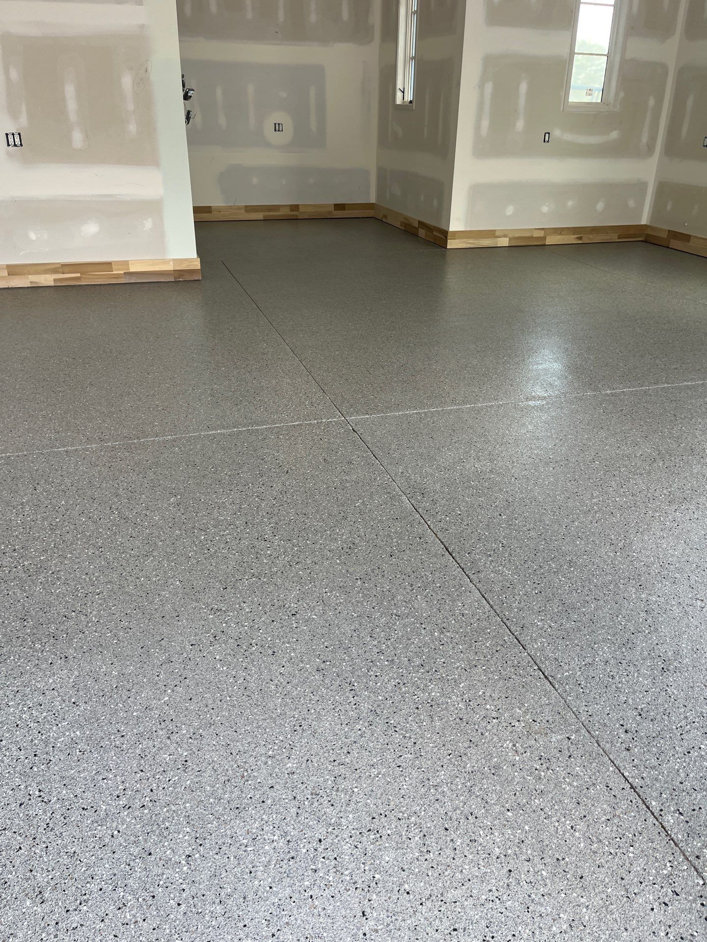 Garage Floor Coating using Shale by My Garage Floor Guys