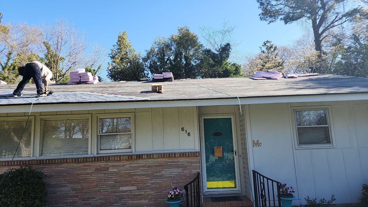 Residential Roofing Installation using Owens Corning Duration-Harbor Blue  by Indigo State Roofing