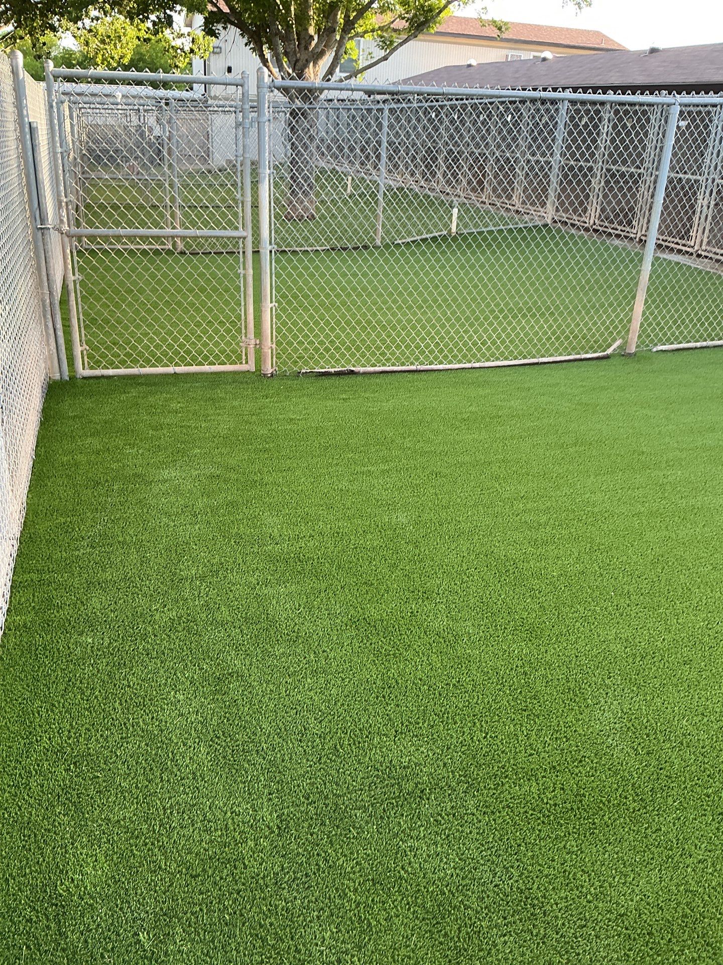 Synthetic Turf Installation using Pet Turf by Turf Concepts