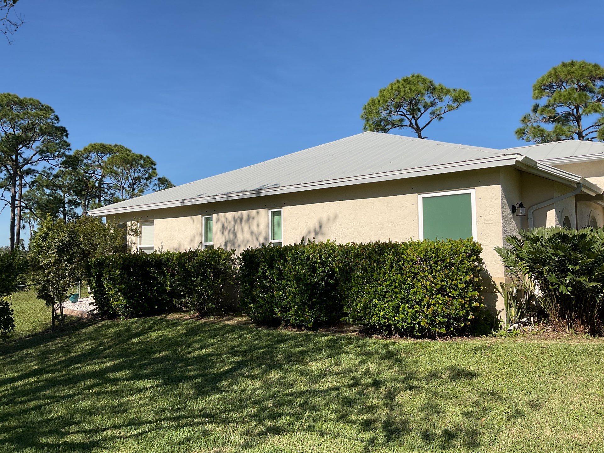 White K-Style Gutters for Modern Homes in North Fort Myers FL by Gutter Professors