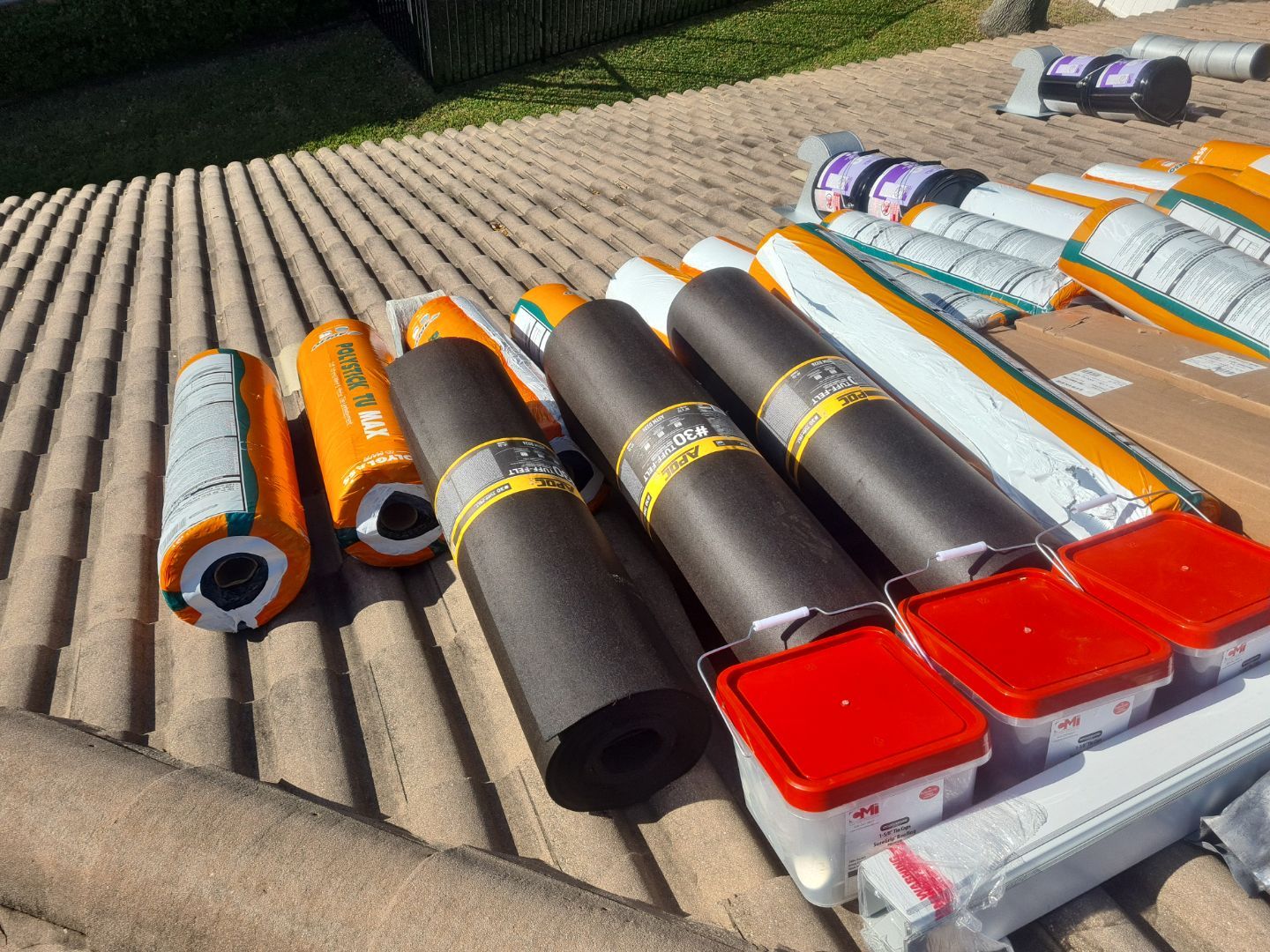 Residential Roofing Installation using Eagle Roofing Tile by BLUES BROTHERS CONSTRUCTION CORP