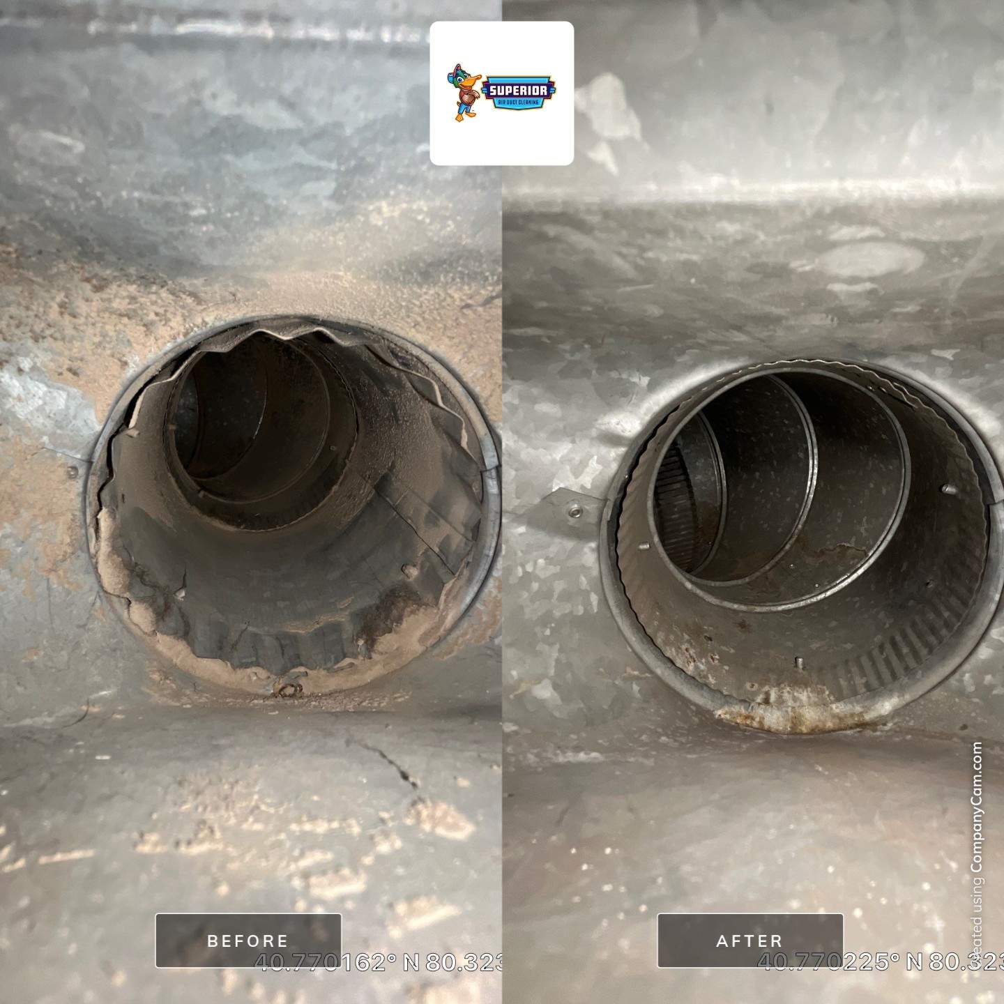 Air Duct Cleaning With a Vacuum Truck in Beaver Falls, PA by Superior Air Duct Cleaning