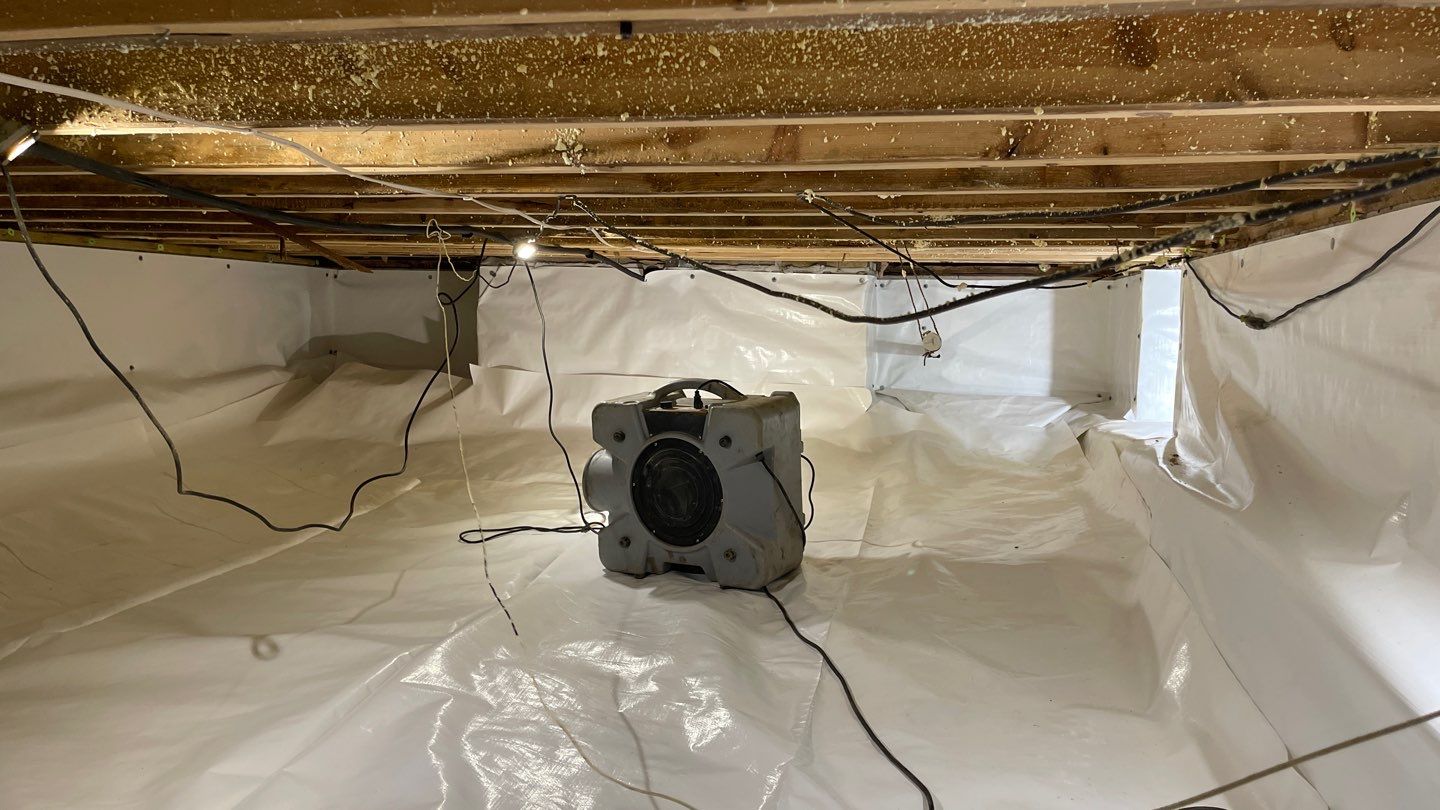Crawl Space Work and Encapsulation by Toledo Basement Repair