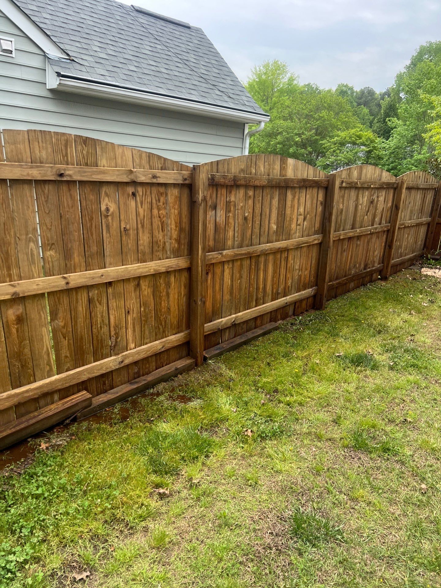 Fence using Wood Sealant by DuraSeal