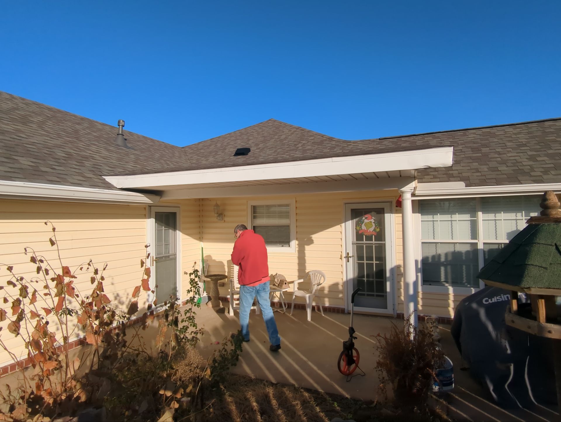White 5" Gutter Installation In Rogers, AR by Chappell Gutter & Exterior
