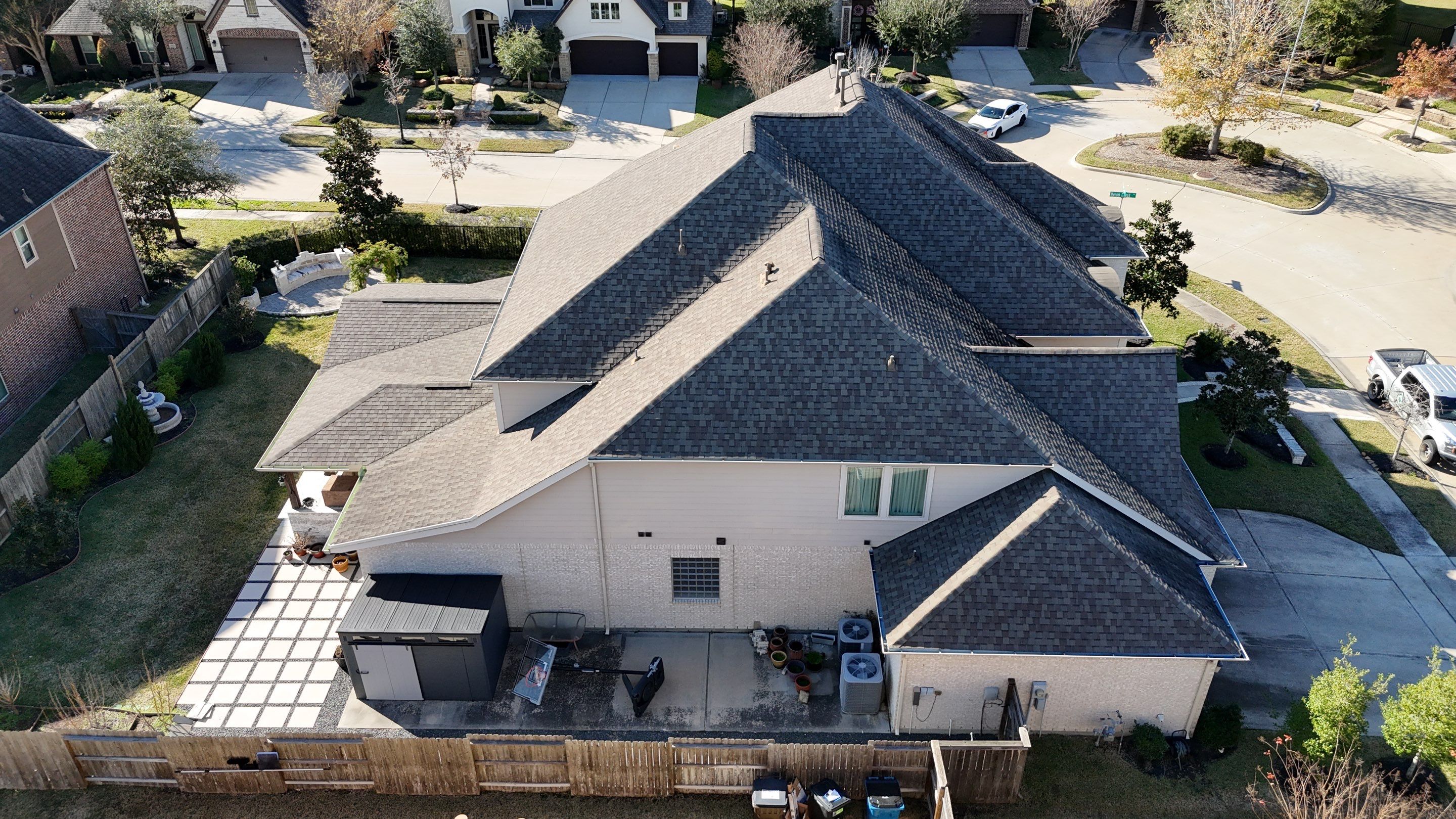 Roof Replacement in Cypress after Customer sustained Hail Damage! by Core Four Roofing