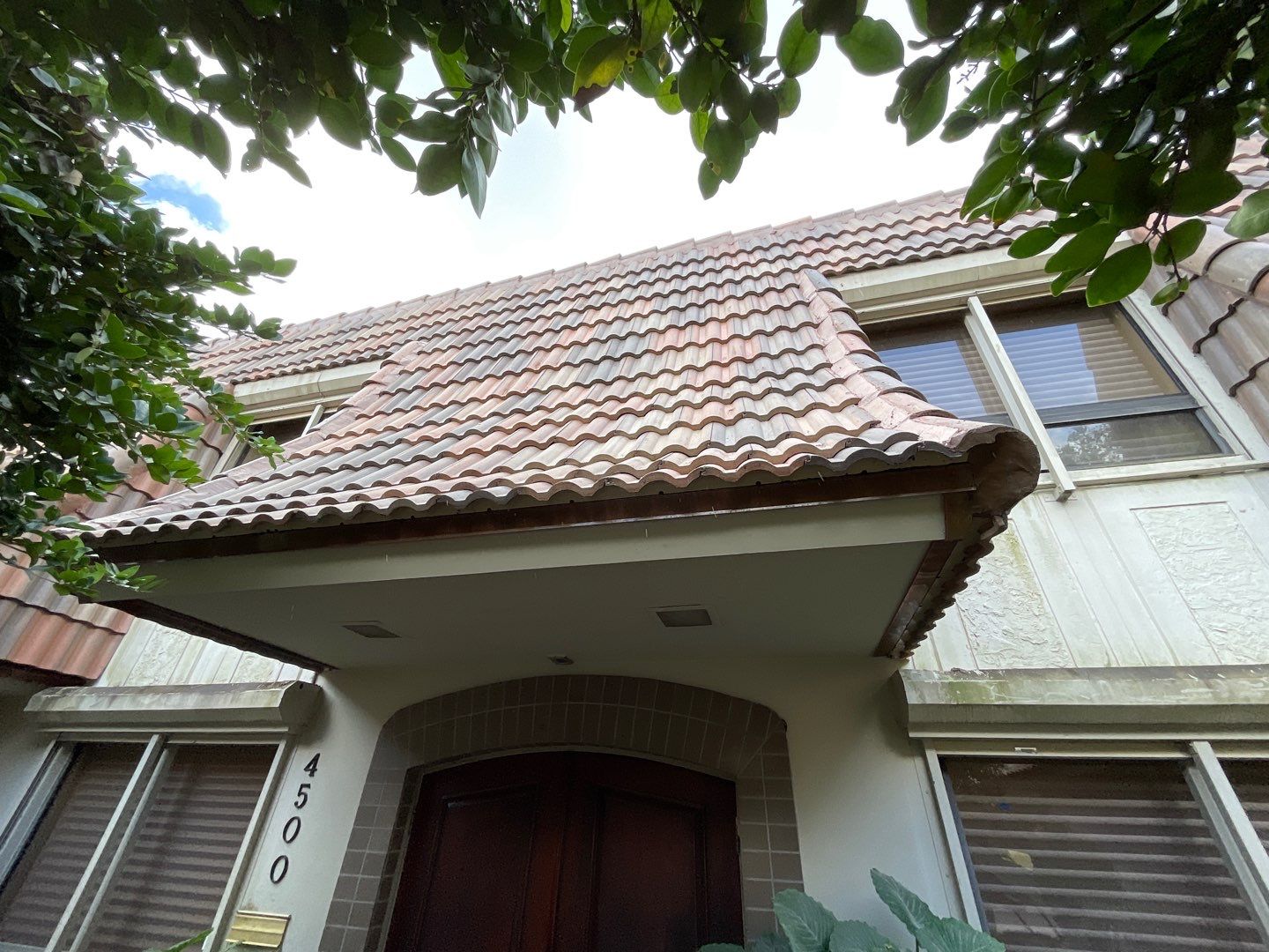 Amazing TPO flat deck re-roof with Eagle mansard in Hollywood Florida.  by First Due Roofing