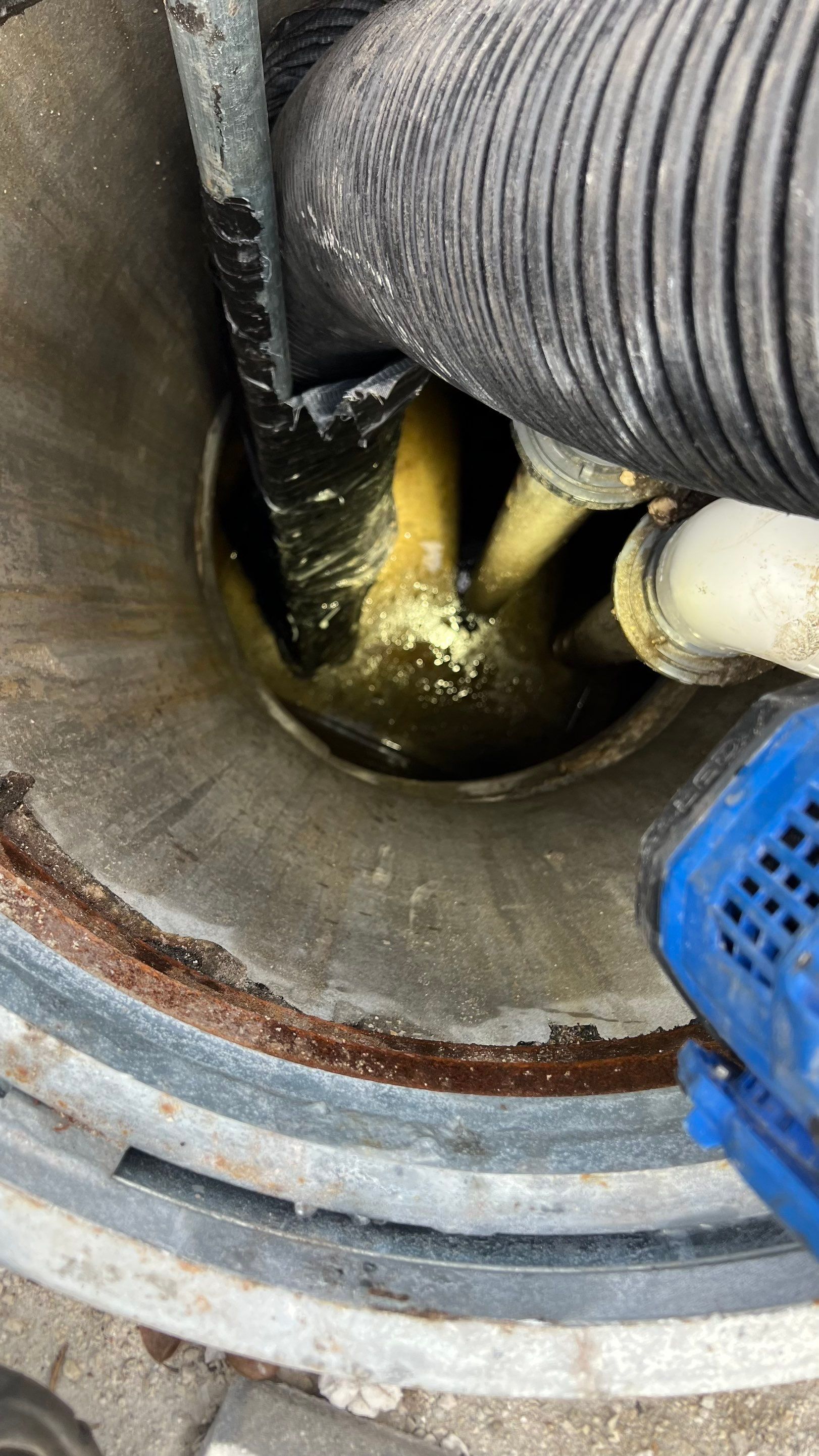 New Carwash Collection Tank Cleaning by APS Power & Water