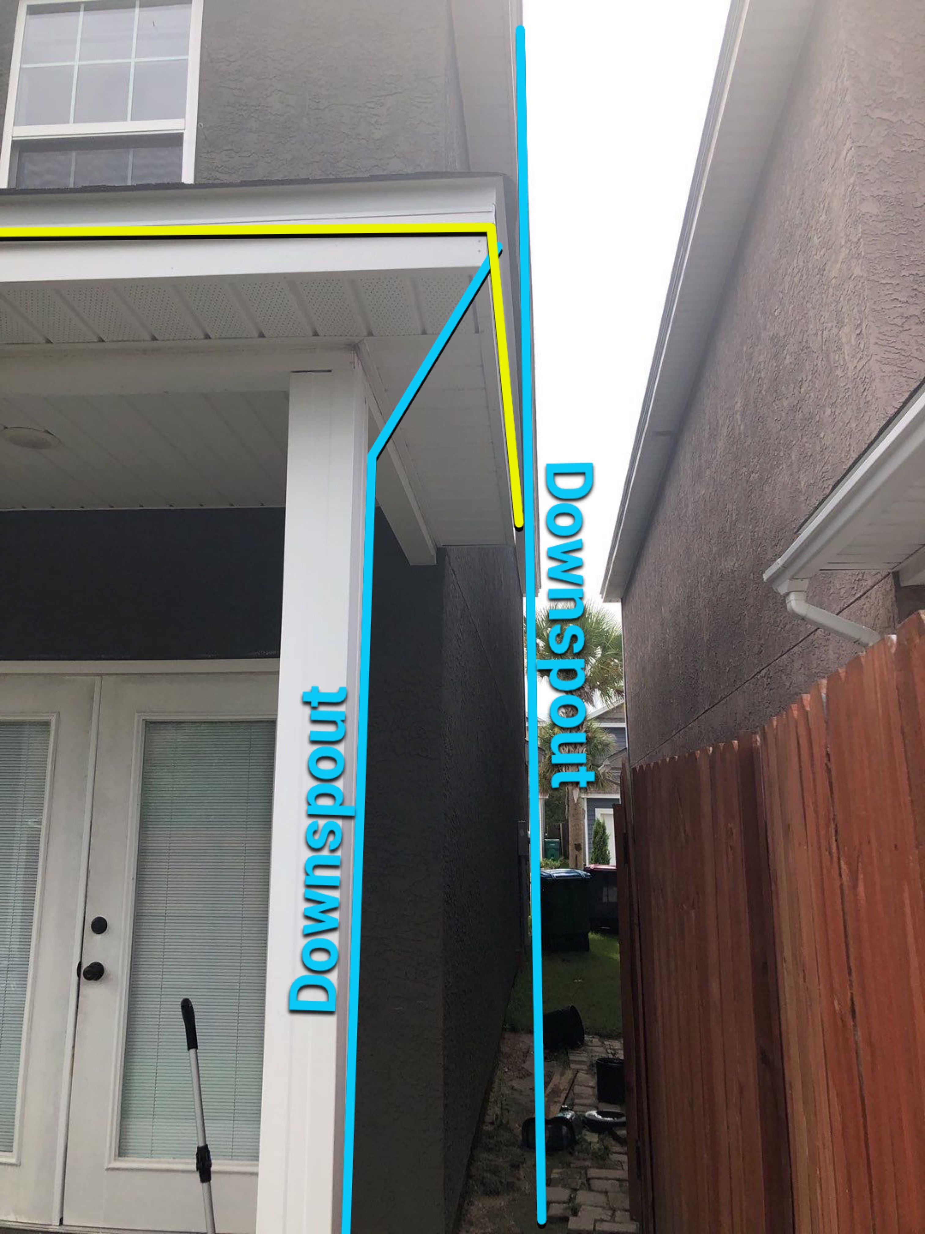 Seamless Gutter Installation using White K-Style Gutters by Gutter Professors